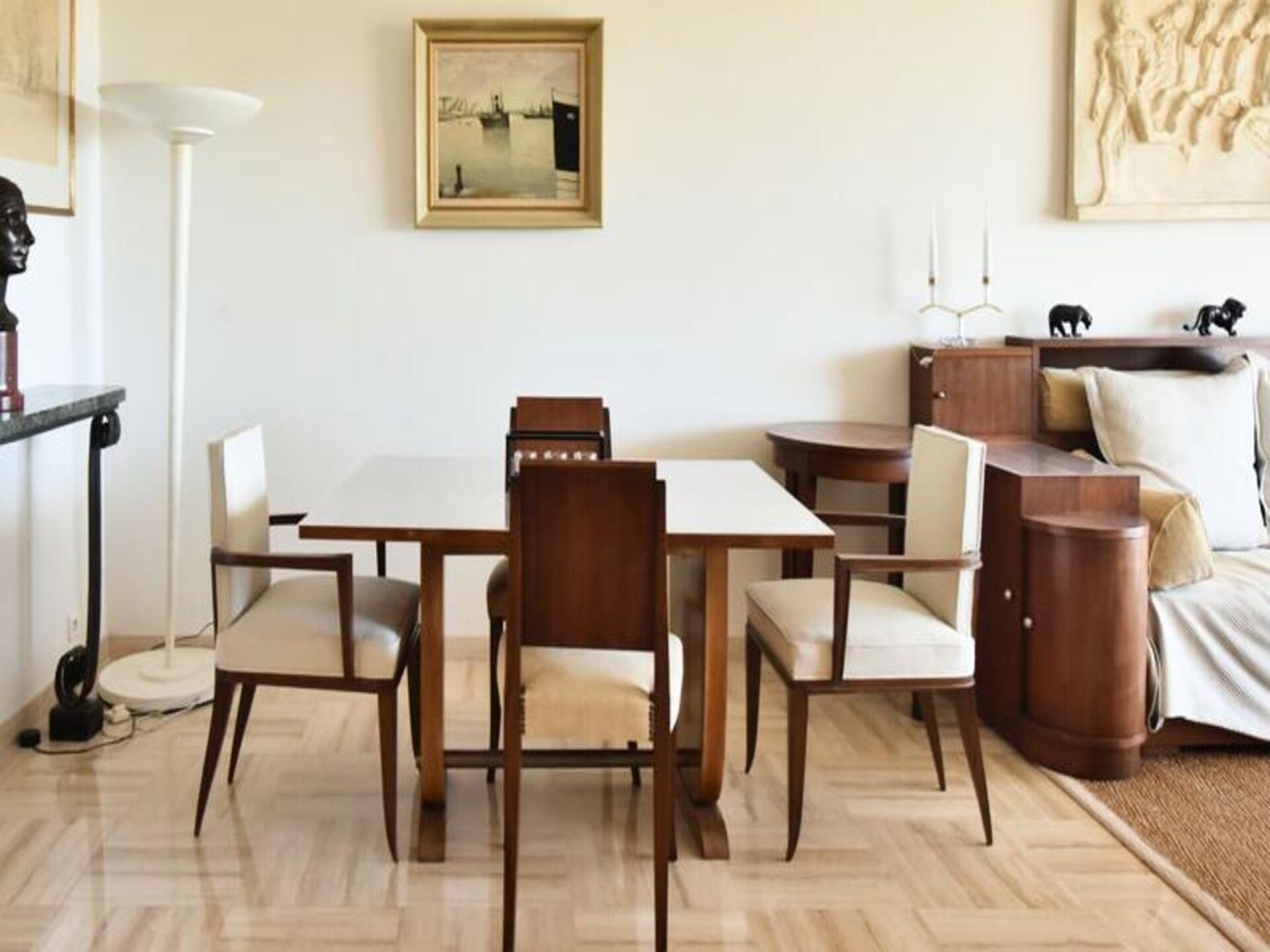 Licht appartement met 2 suites, zwembad en zeezicht nabij centrum Cannes - foto 12