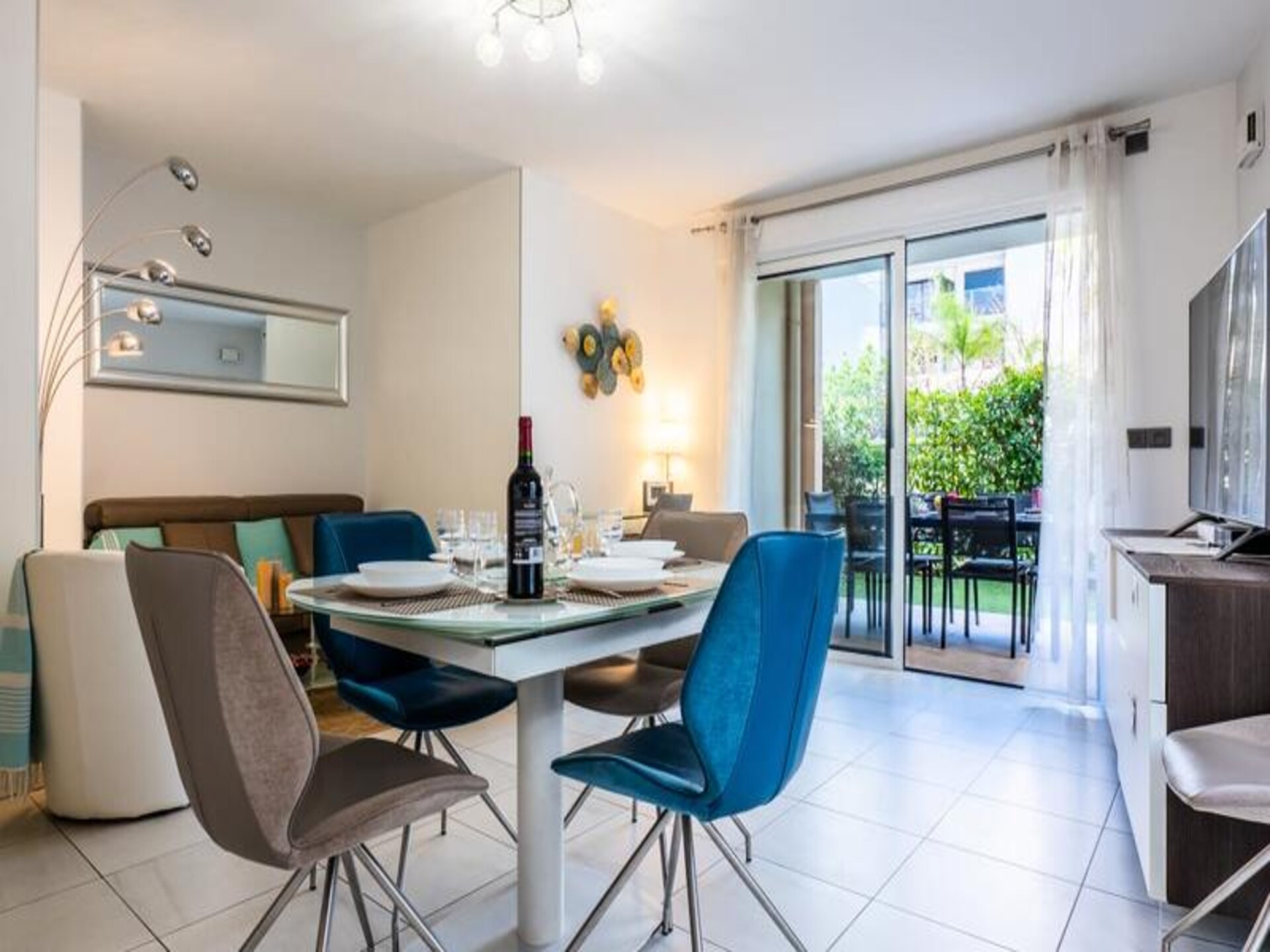 Luxe appartement Palm Beach Cannes: privétuin, zwembad & strand op loopafstand - foto 1