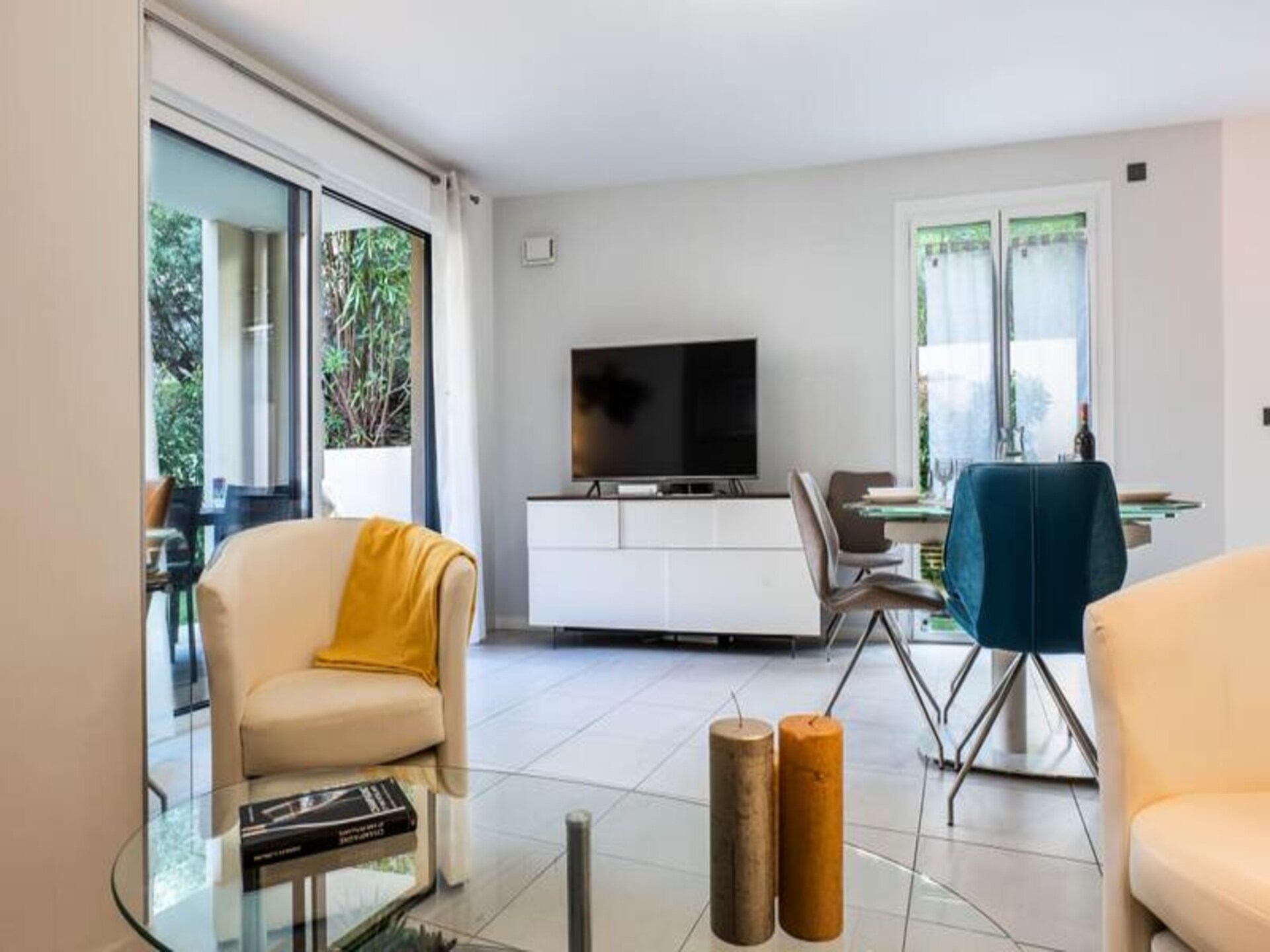Luxe appartement Palm Beach Cannes: privétuin, zwembad & strand op loopafstand - foto 12