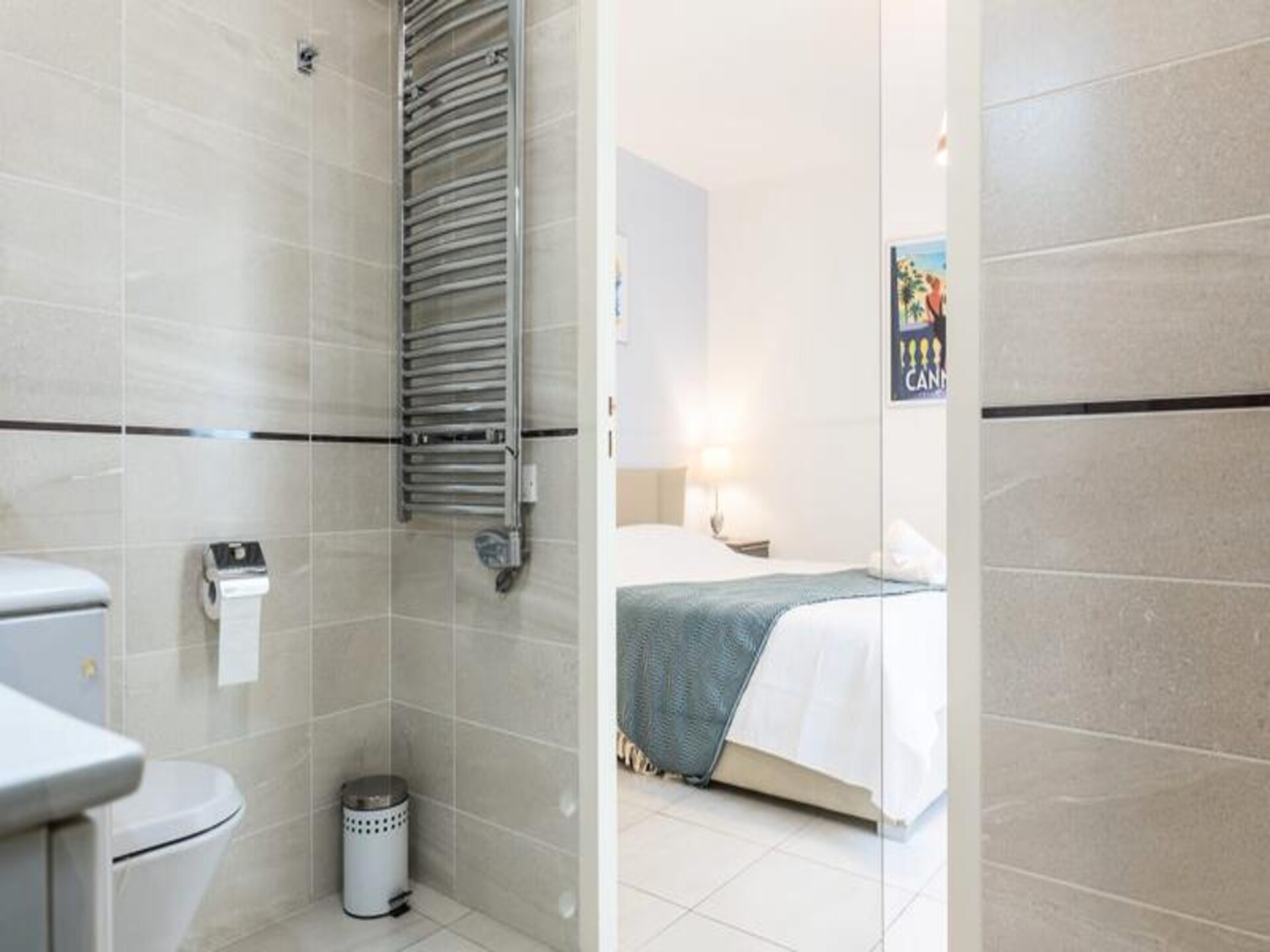 Luxe appartement Palm Beach Cannes: privétuin, zwembad & strand op loopafstand - foto 38