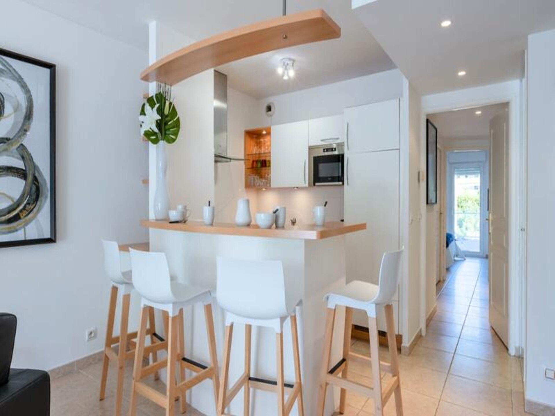 Elegant appartement in Cannes Palm Beach, 6 minuten lopen naar zee - foto 4