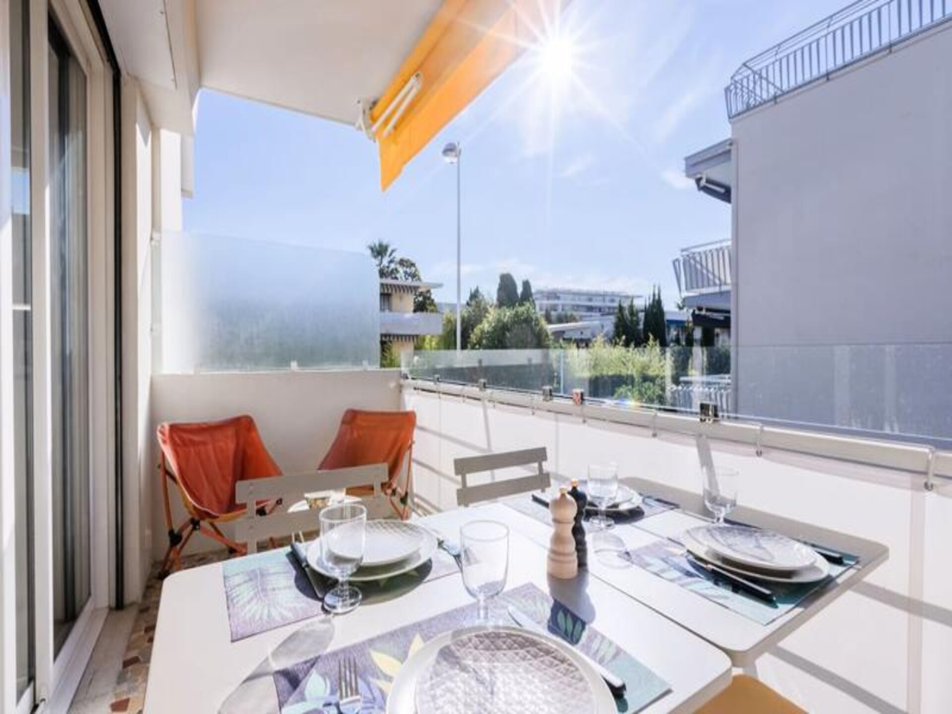 Stijlvol 2-kamer appartement met terras in privé domein Palm Beach, Cannes - foto 1