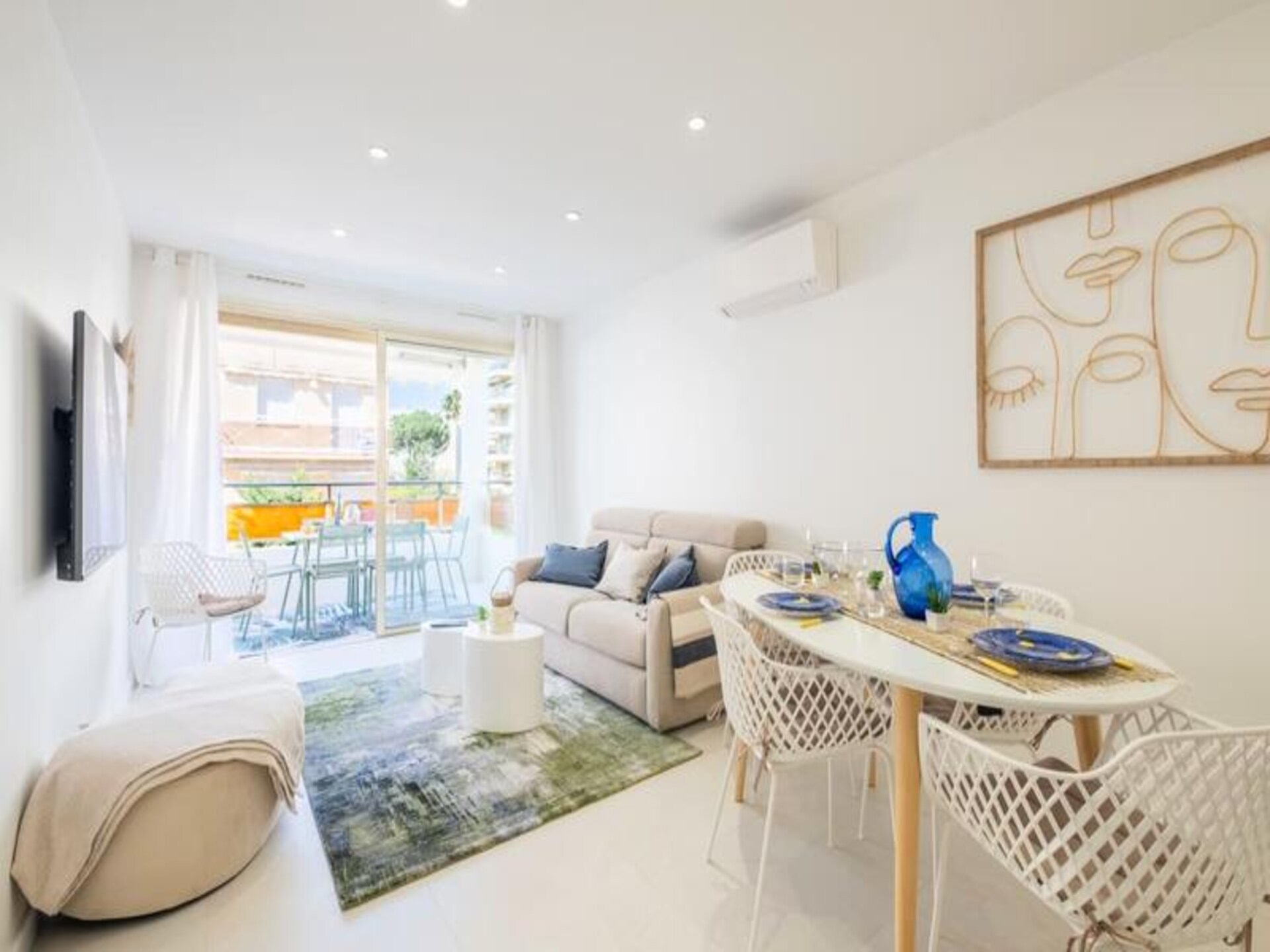Stijlvol 2-slaapkamerappartement vlakbij de Croisette in Cannes - foto 1