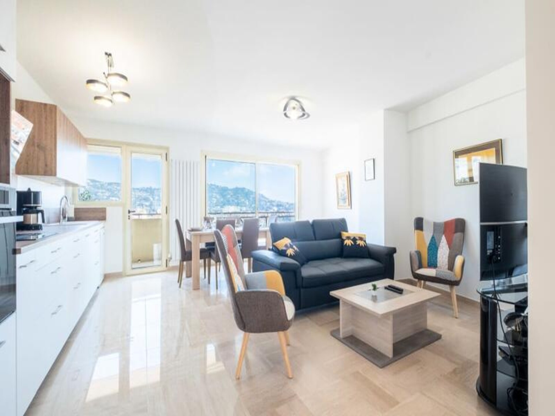 Elegant appartement met zeezicht, 10 min van centrum Cannes, parking inbegrepen - foto 7