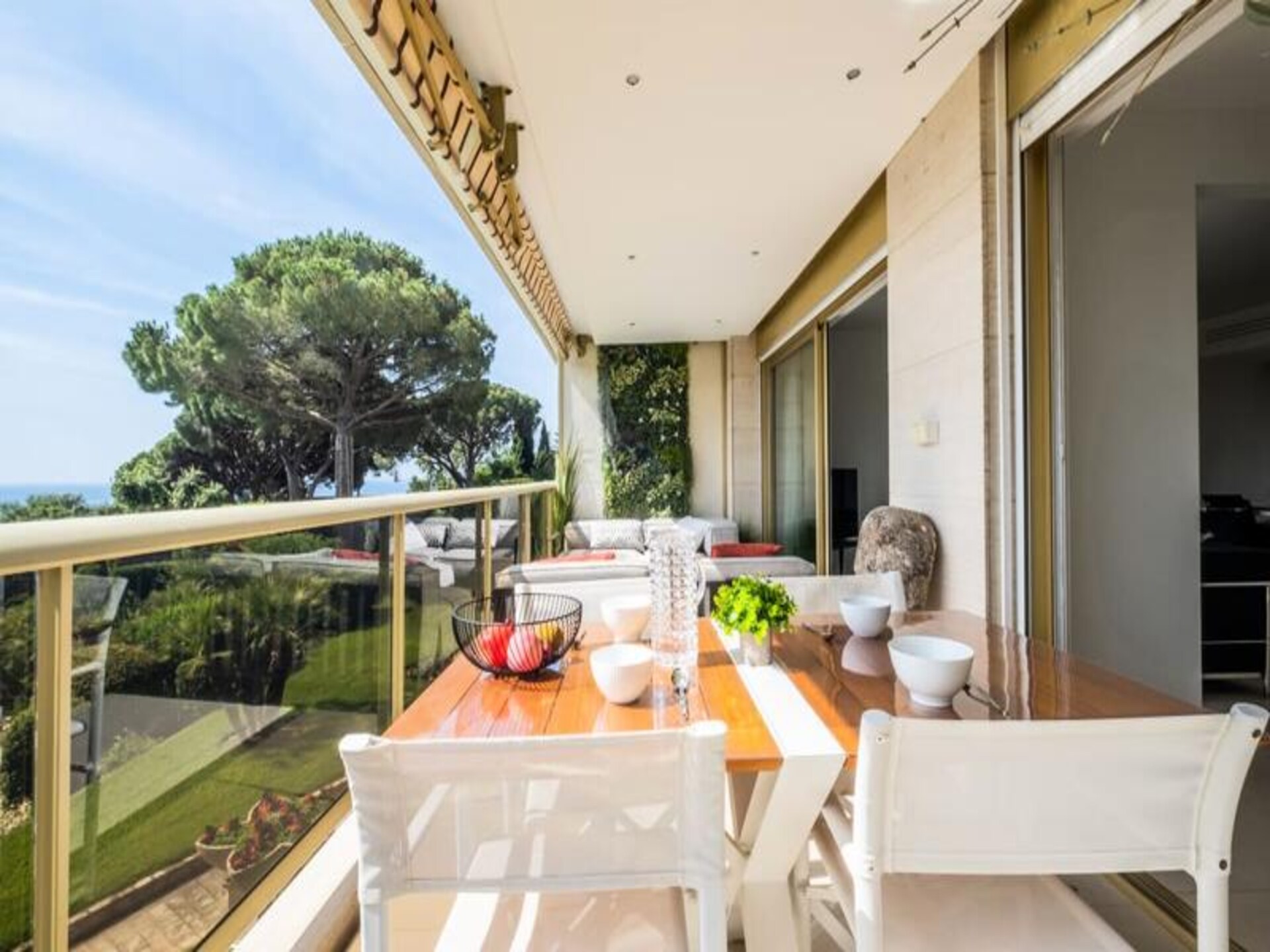 Licht appartement in Cannes met zwembad, tennis en panoramisch zeezicht - foto 8