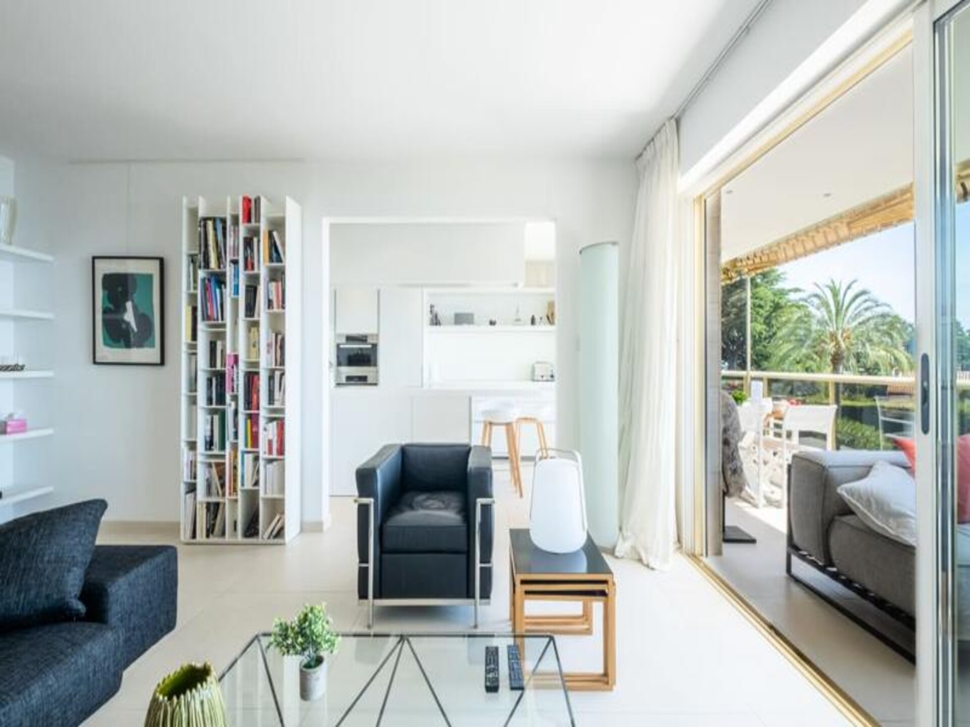 Licht appartement in Cannes met zwembad, tennis en panoramisch zeezicht - foto 11