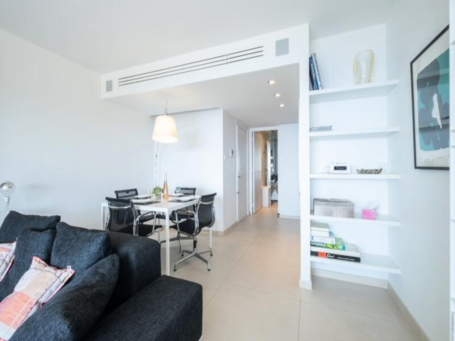 Licht appartement in Cannes met zwembad, tennis en panoramisch zeezicht - foto 16