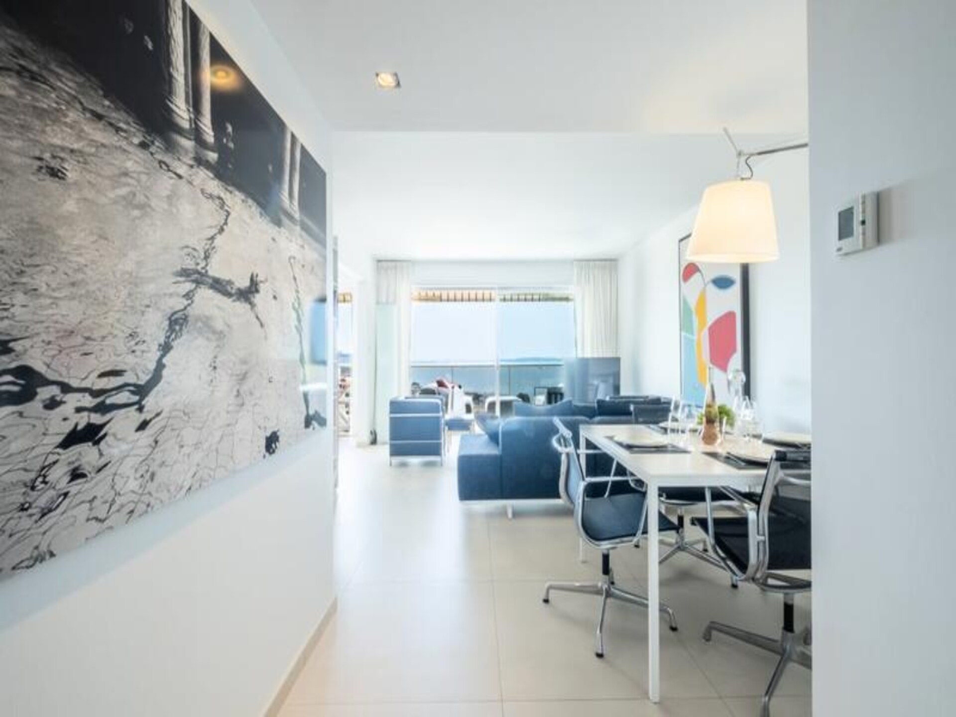 Licht appartement in Cannes met zwembad, tennis en panoramisch zeezicht - foto 17