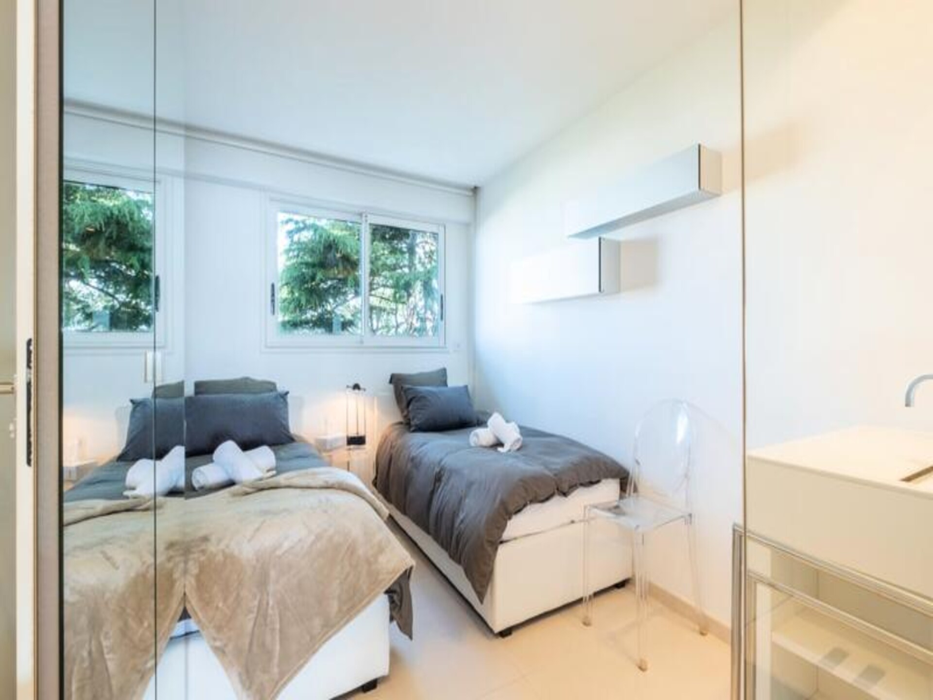 Licht appartement in Cannes met zwembad, tennis en panoramisch zeezicht - foto 21