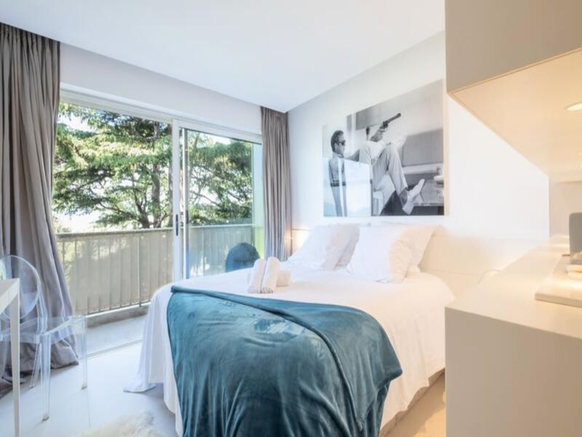 Licht appartement in Cannes met zwembad, tennis en panoramisch zeezicht - foto 24