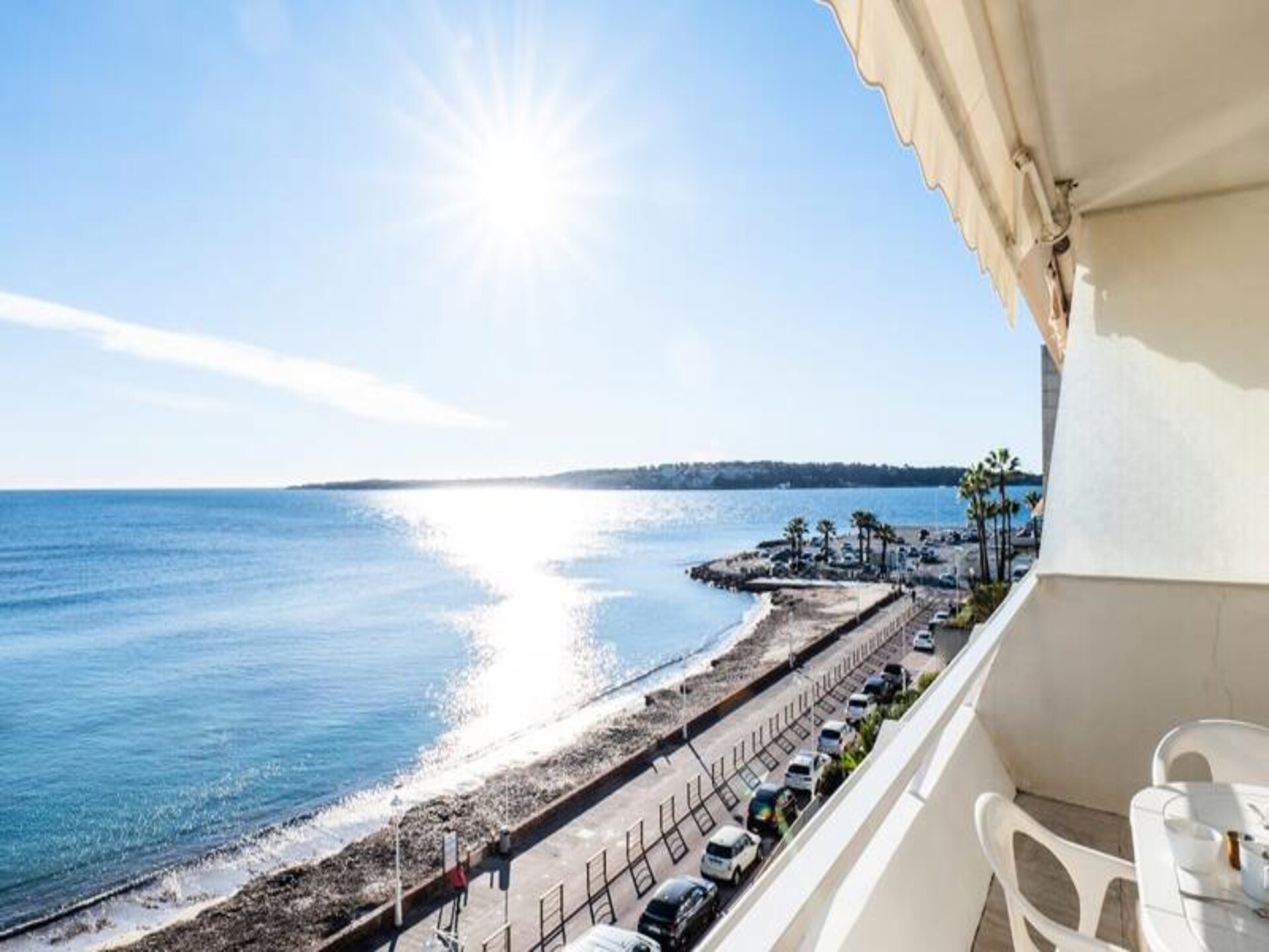 Panoramisch zeezicht appartement voor 6 personen in Cannes Palm Beach - foto 3