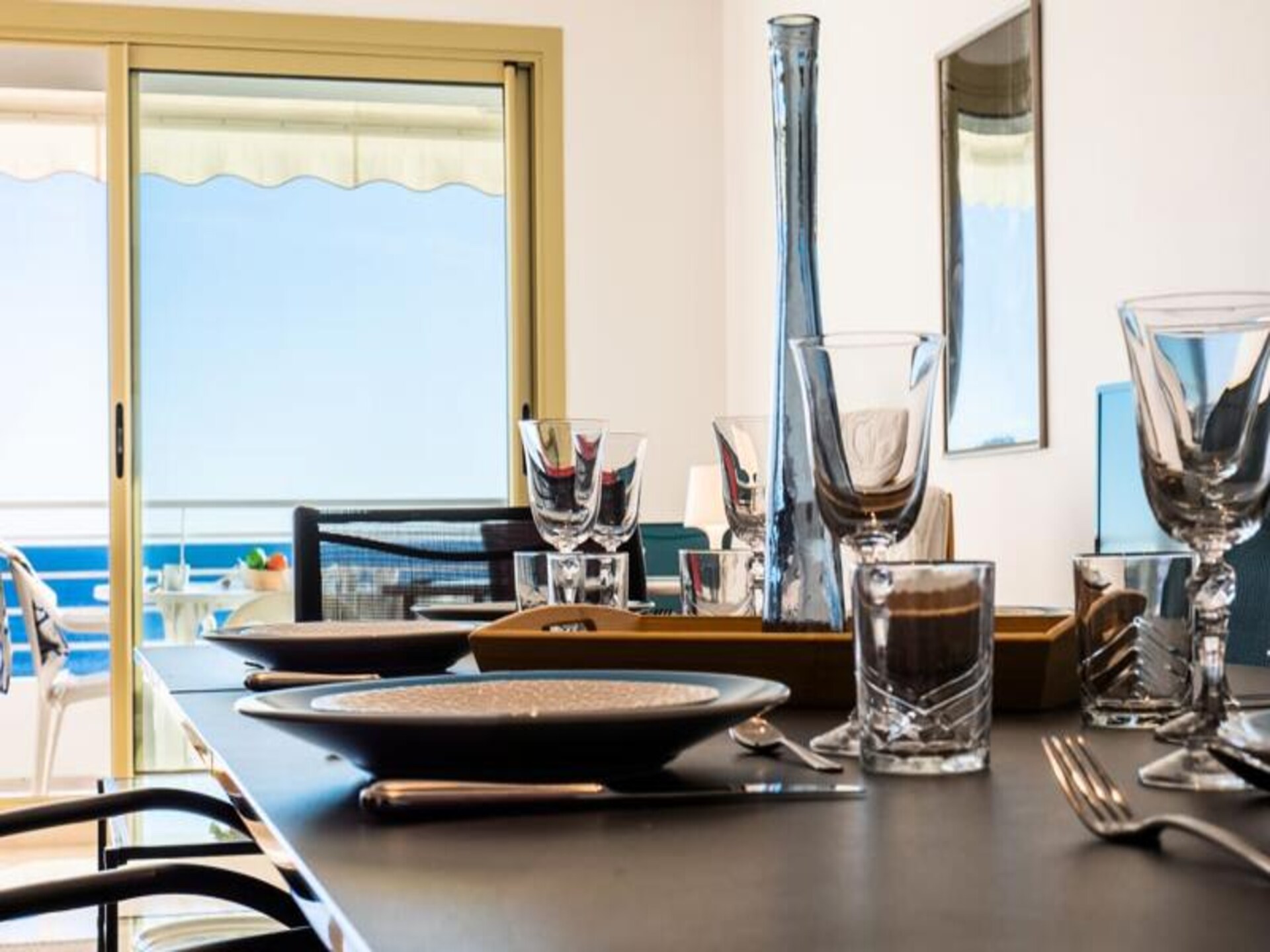 Panoramisch zeezicht appartement voor 6 personen in Cannes Palm Beach - foto 11