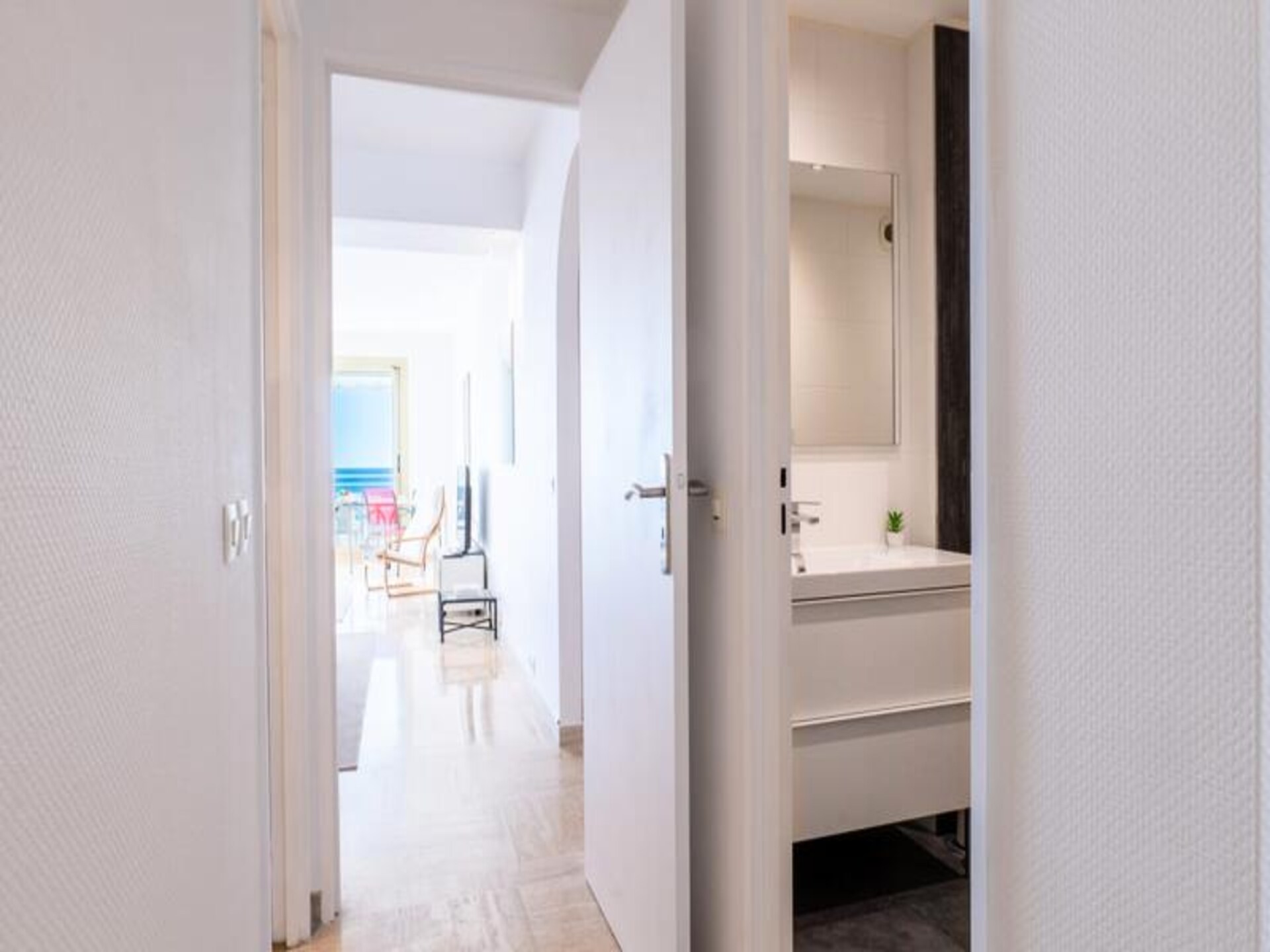 Panoramisch zeezicht appartement voor 6 personen in Cannes Palm Beach - foto 17