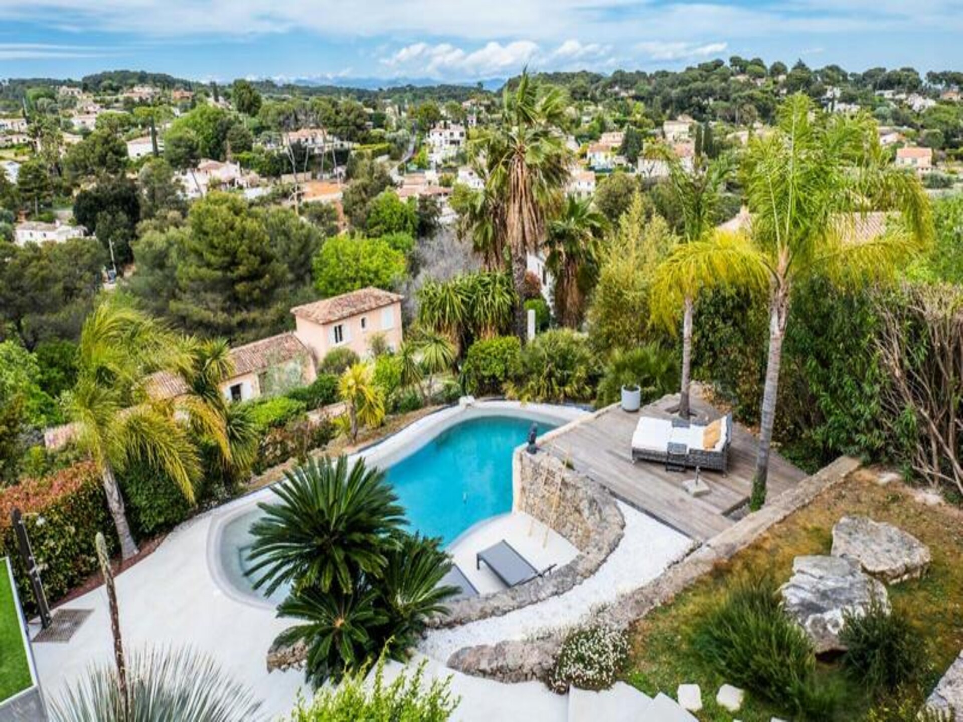 Luxe villa met privézwembad en zeezicht bij Golfe-Juan - 10 personen - foto 1