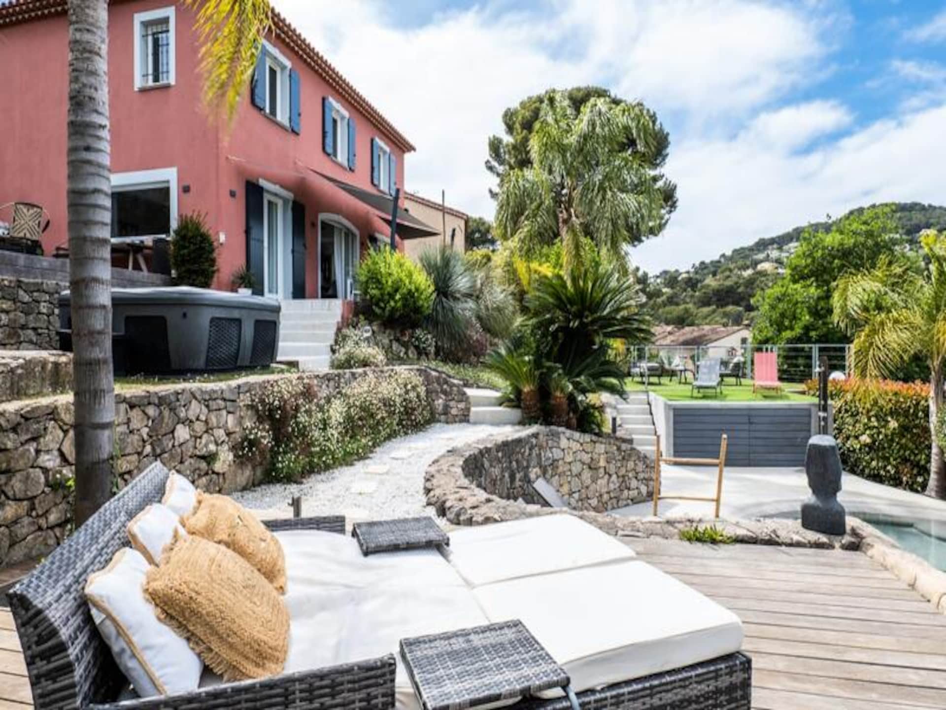 Luxe villa met privézwembad en zeezicht bij Golfe-Juan - 10 personen - foto 41