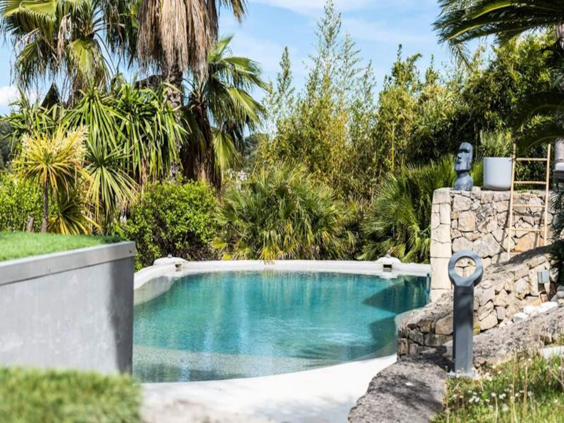 Luxe villa met privézwembad en zeezicht bij Golfe-Juan - 10 personen - foto 43