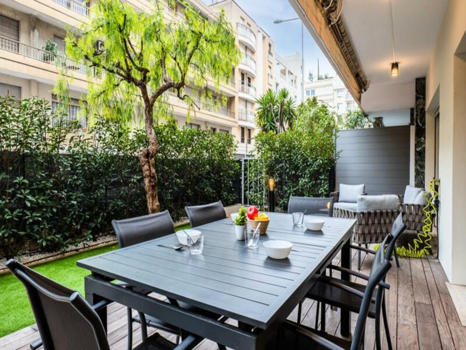 Oase aan de Croisette: 3-kamerappartement met tuin in Cannes - foto 14
