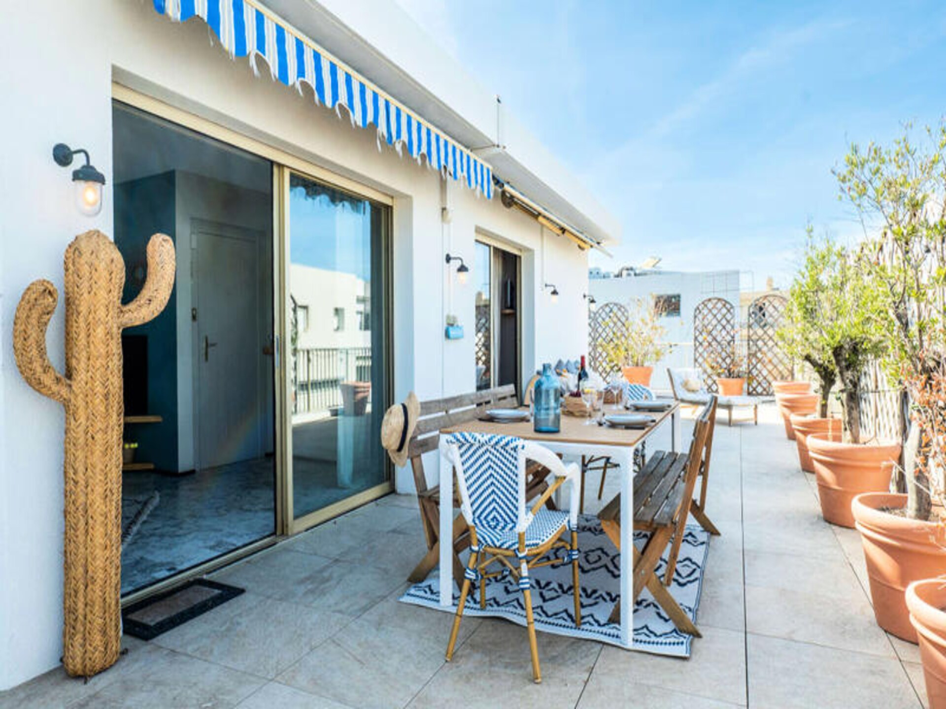 Rooftop appartement in Cannes met dakterras, op 2 minuten van het strand - foto 1