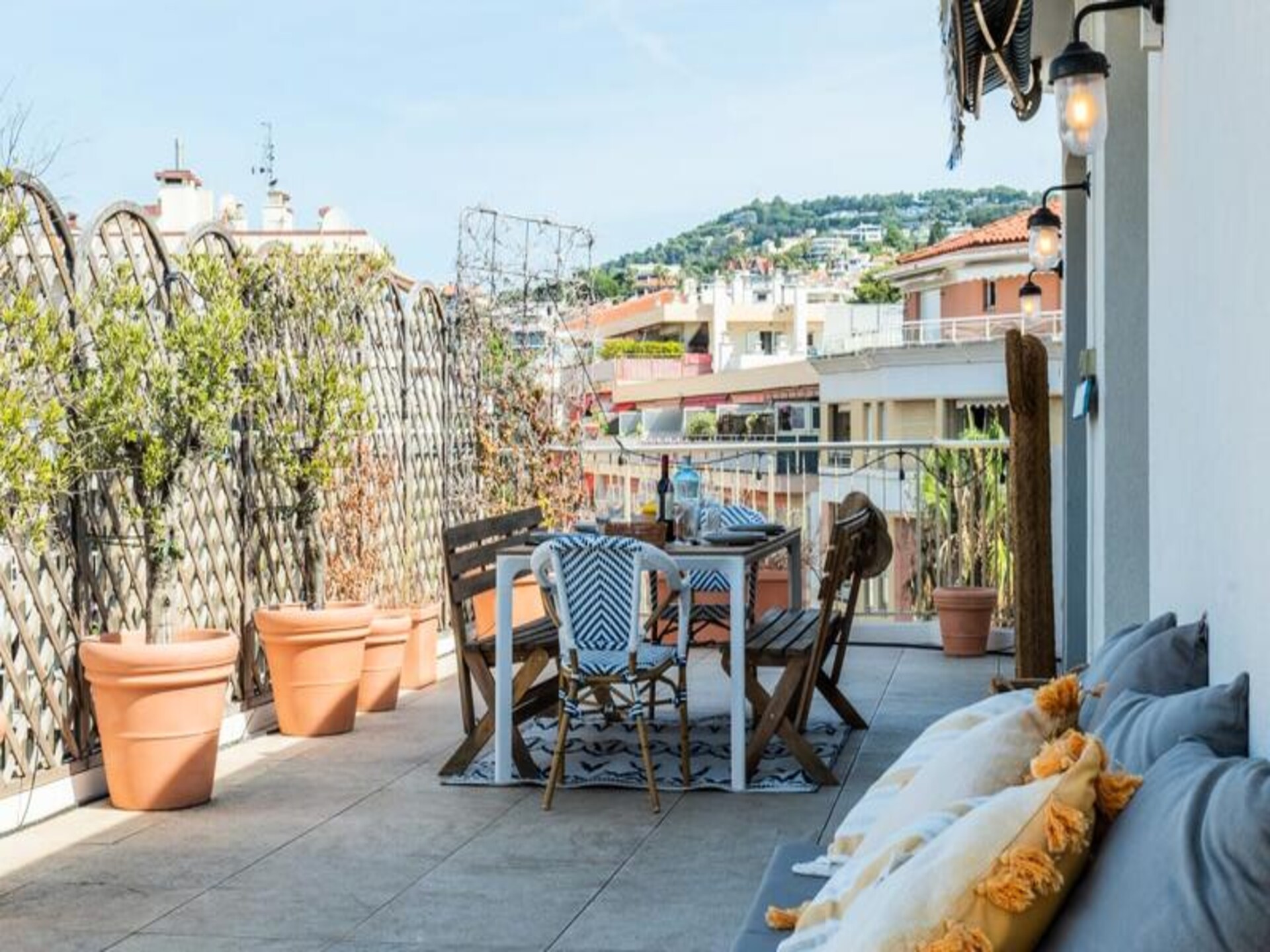 Rooftop appartement in Cannes met dakterras, op 2 minuten van het strand - foto 12