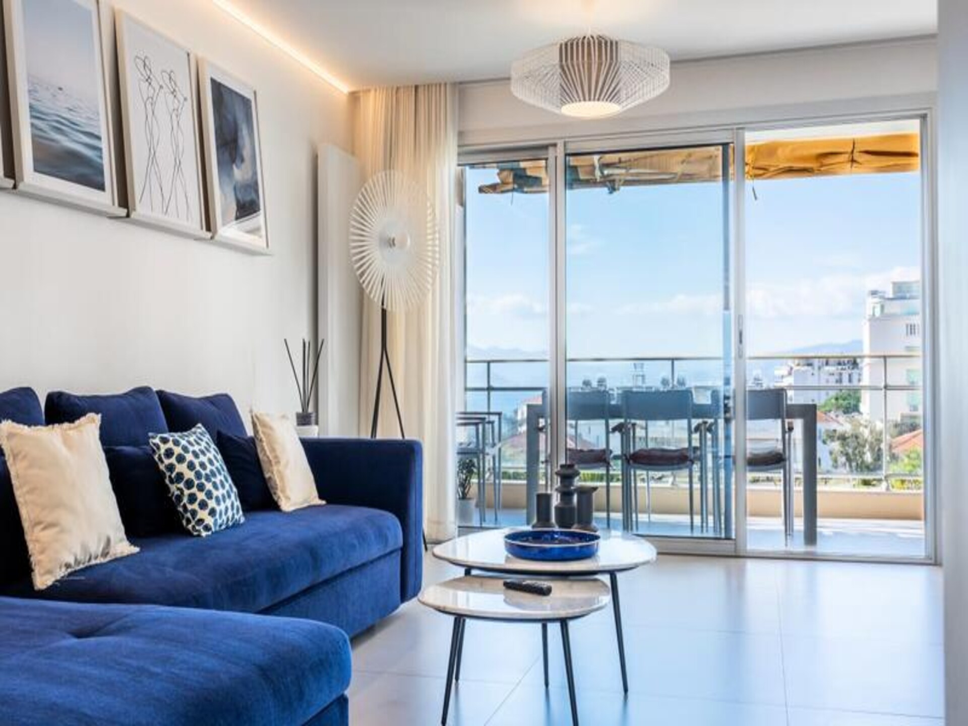 Prachtig appartement in Cannes met panoramisch zeezicht en 3 suites - foto 1