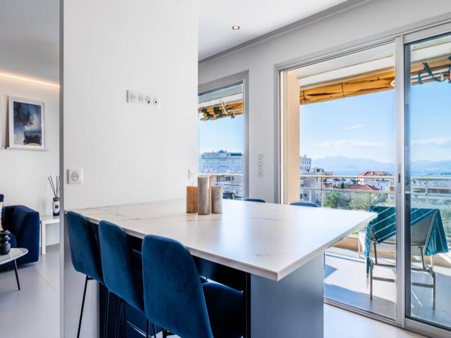 Prachtig appartement in Cannes met panoramisch zeezicht en 3 suites - foto 4