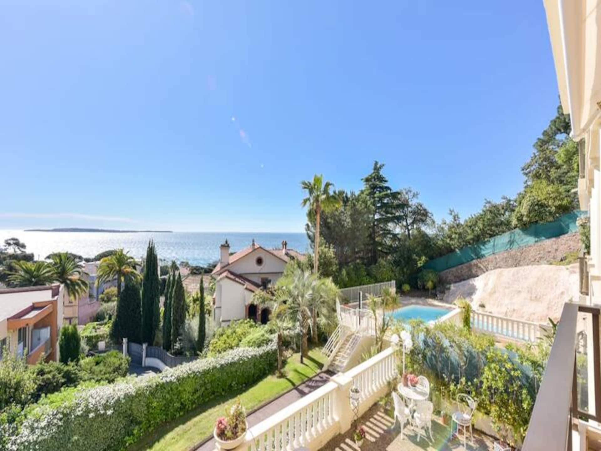 Appartement Cannes la Bocca met zeezicht, zwembad en garage - foto 5