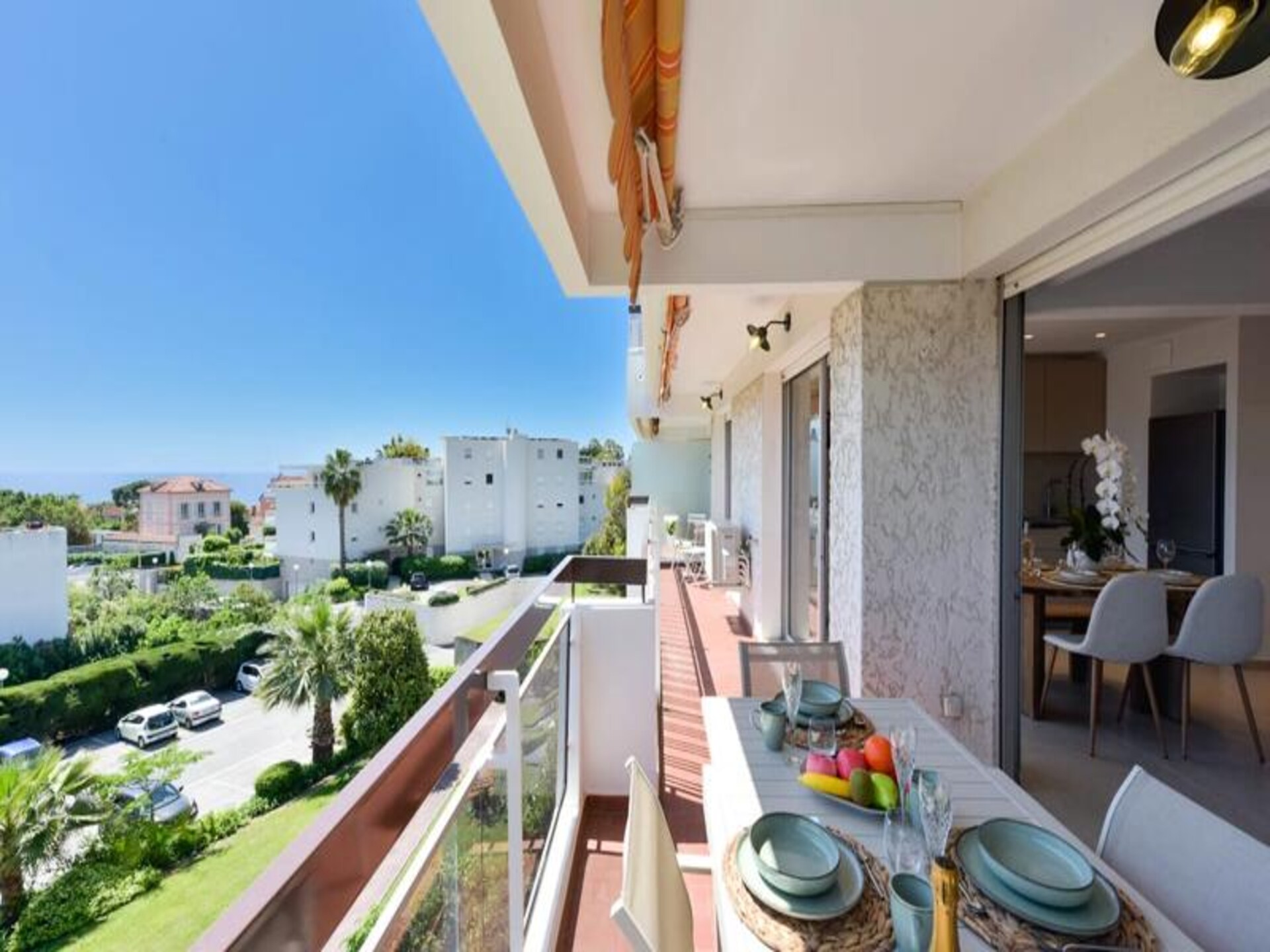 Luxe appartement met zeezicht in Golfe-Juan, strand op loopafstand - foto 1