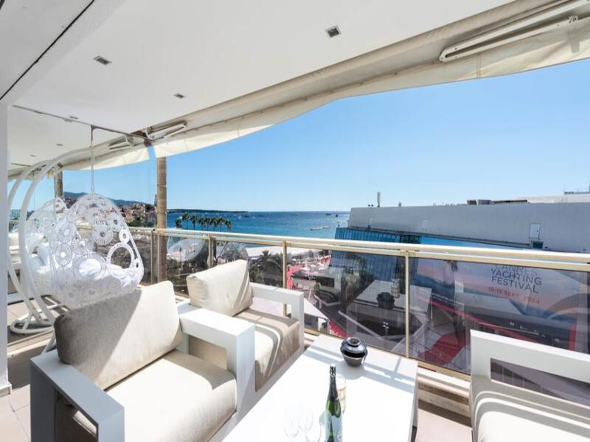 Appartement Croisette: 55m² met zeezicht, tegenover Palais des Festivals - foto 2