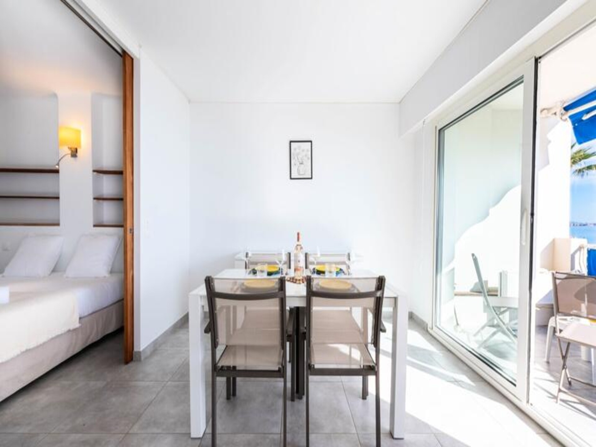 Front de Mer Cannes: Appartement met Zeezicht op 4 Personen - foto 13