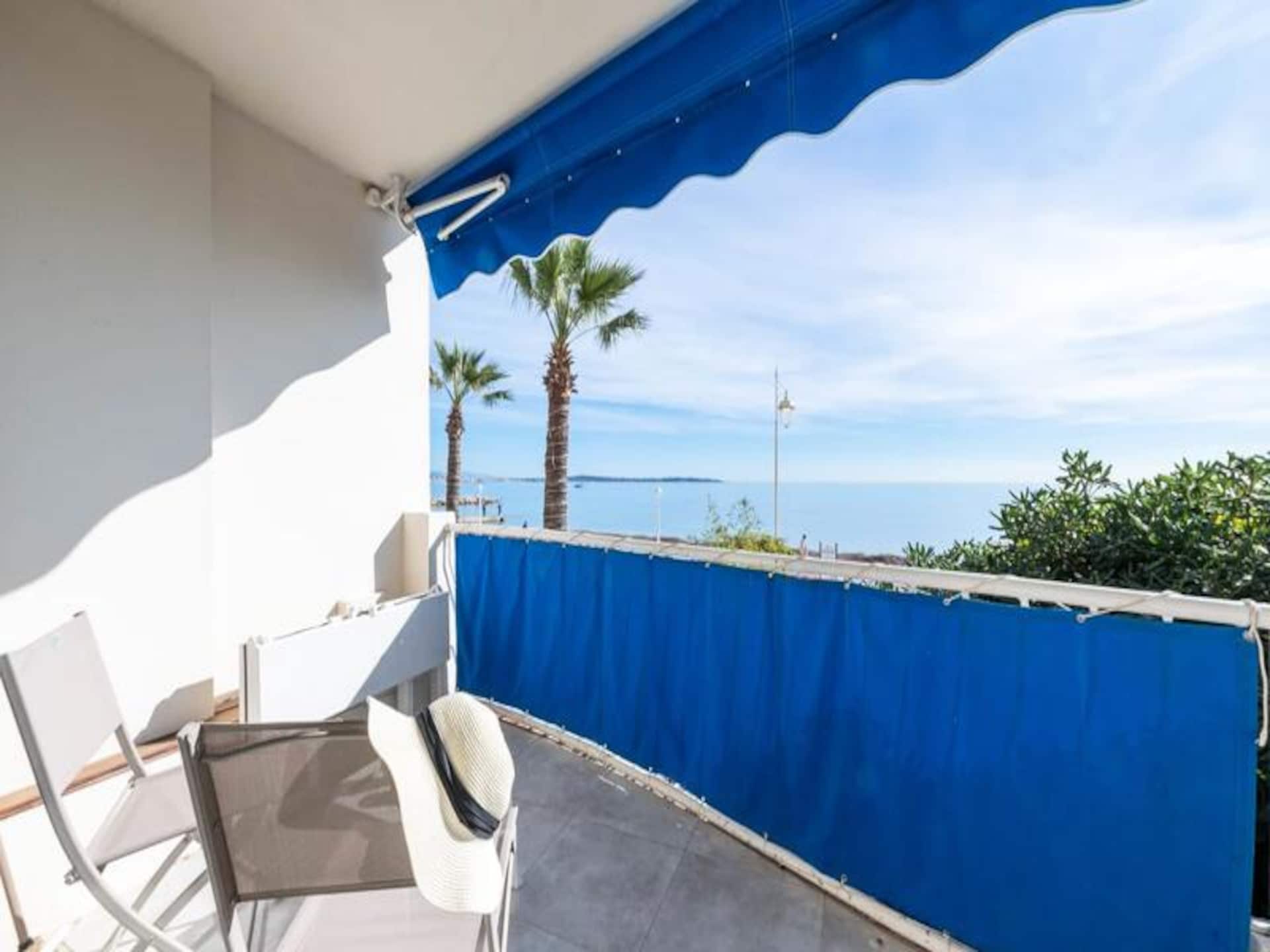 Front de Mer Cannes: Appartement met Zeezicht op 4 Personen - foto 15