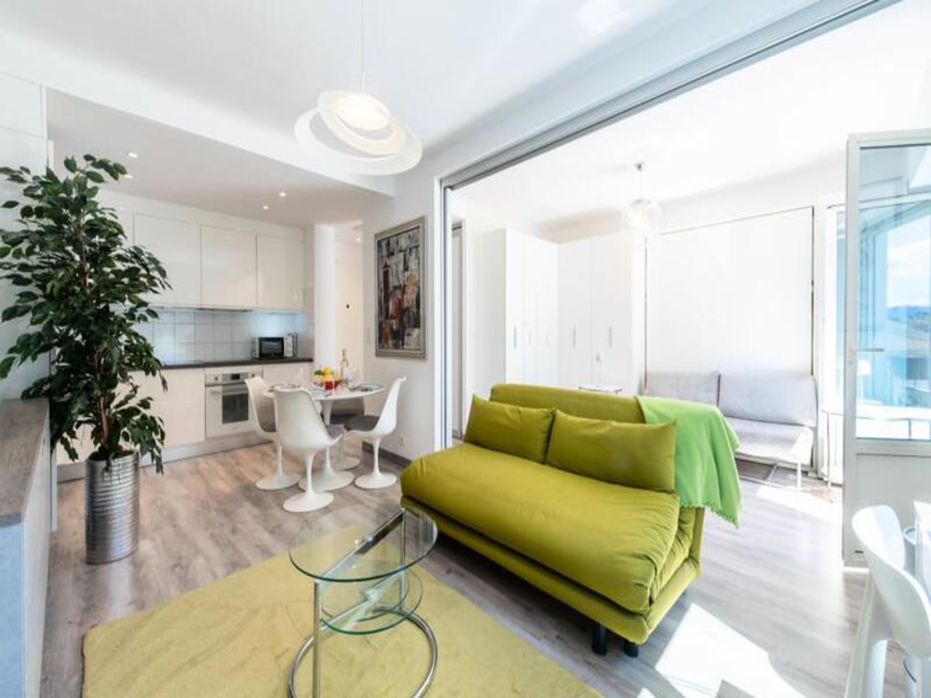 Licht appartement op de bovenste verdieping in het hart van Cannes - foto 14