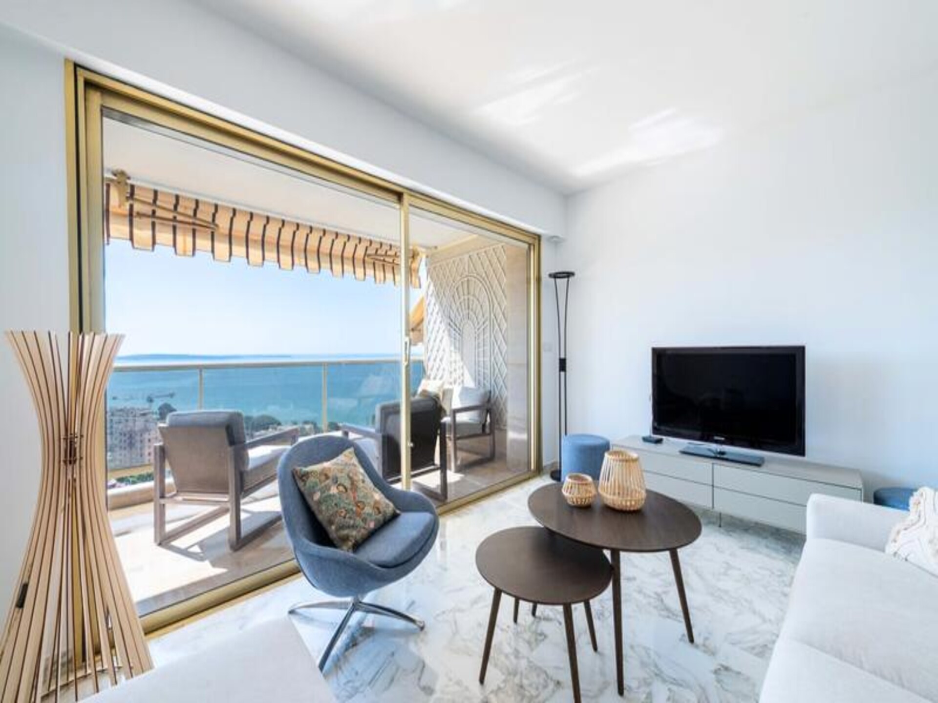 Elegant appartement in Cannes met zeezicht, zwembad en 2 slaapkamers - foto 4
