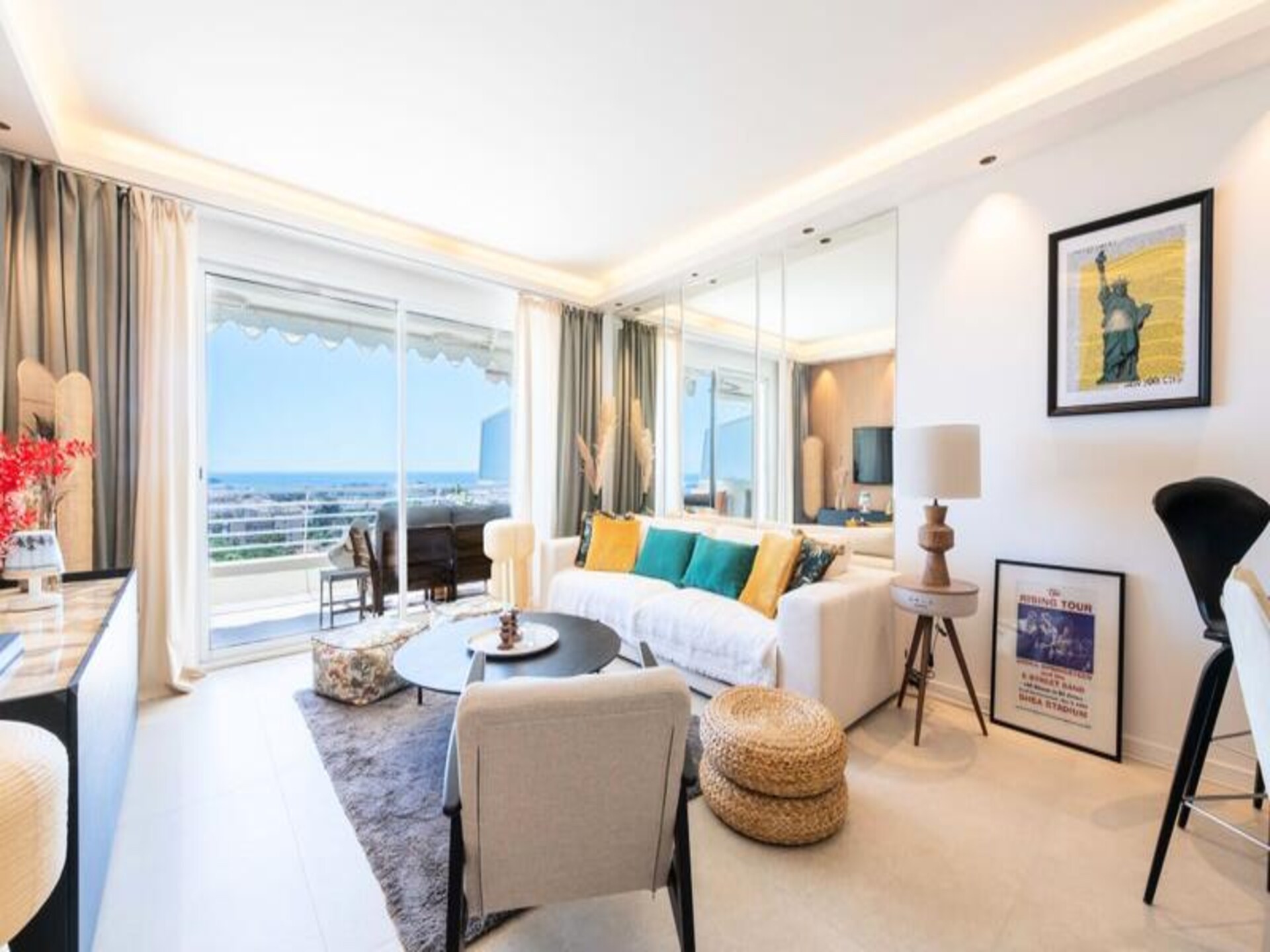 Elegant appartement in Cannes met panoramisch zeezicht en terras - foto 12
