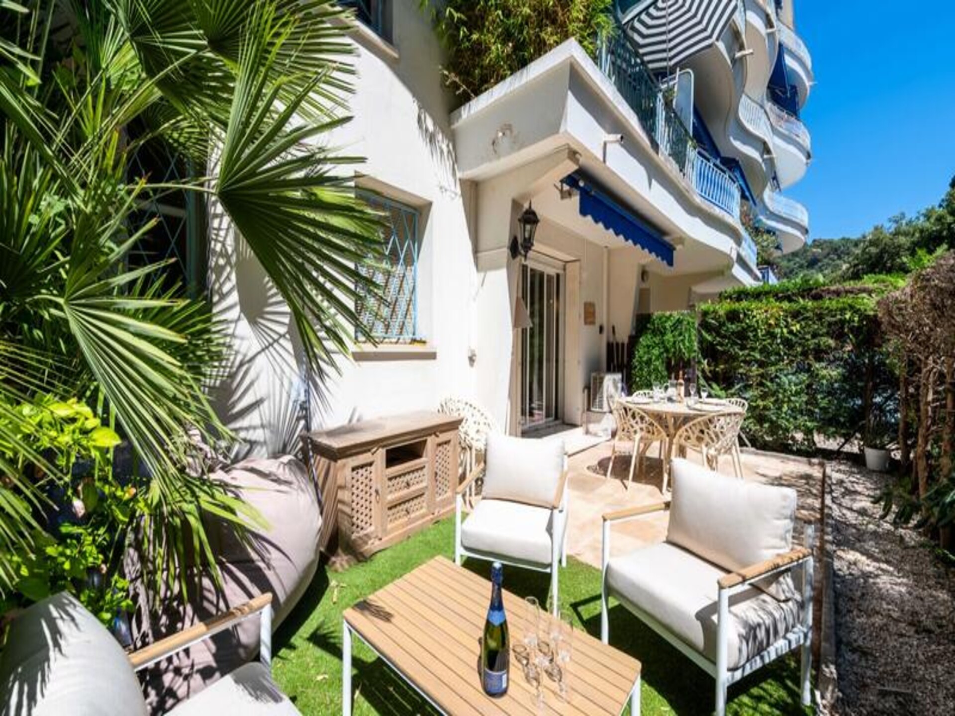 Résidence 2p Rez-de-jardin Au Calme – Appartement met tuin in Cannes - foto 5