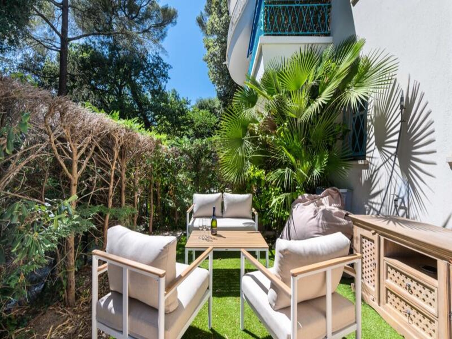 Résidence 2p Rez-de-jardin Au Calme – Appartement met tuin in Cannes - foto 13