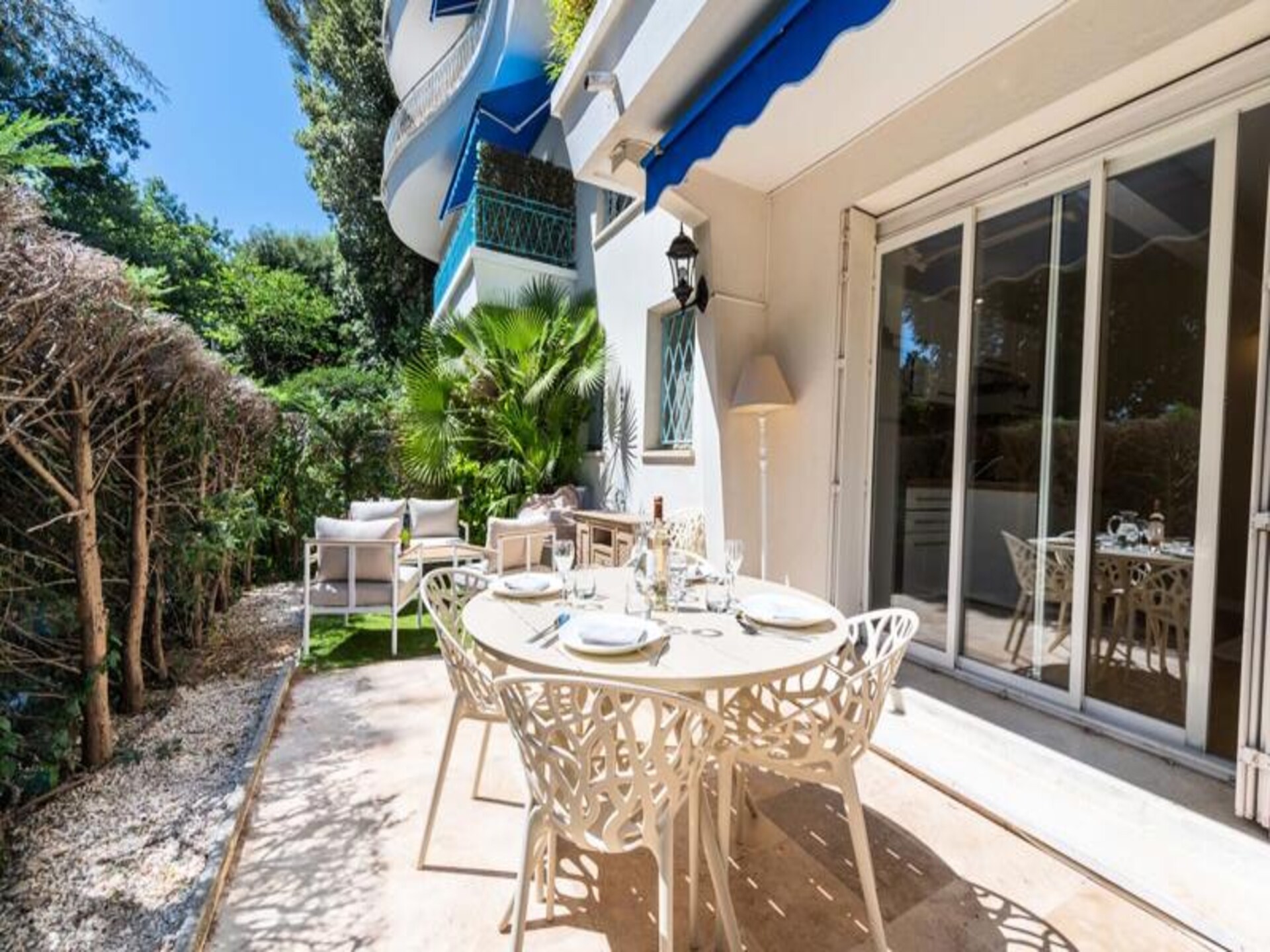 Résidence 2p Rez-de-jardin Au Calme – Appartement met tuin in Cannes - foto 14