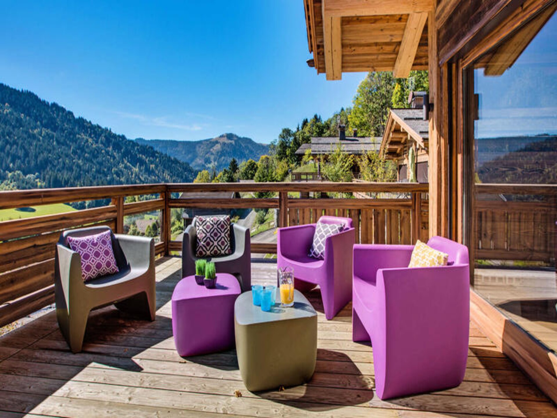 Luxe chalet voor 9 personen met panoramisch uitzicht en privéspa in La Clusaz - foto 2