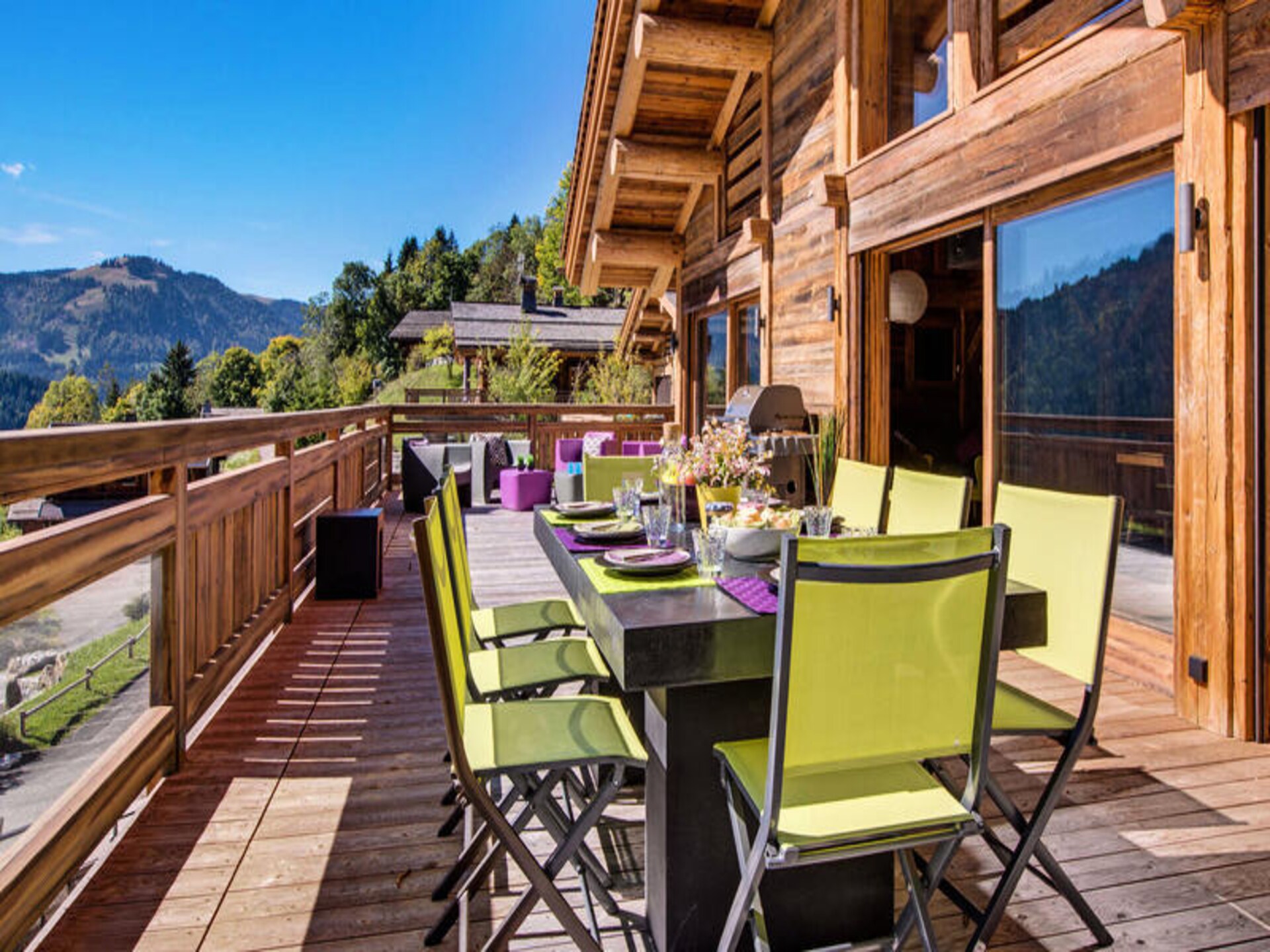 Luxe chalet voor 9 personen met panoramisch uitzicht en privéspa in La Clusaz - foto 3