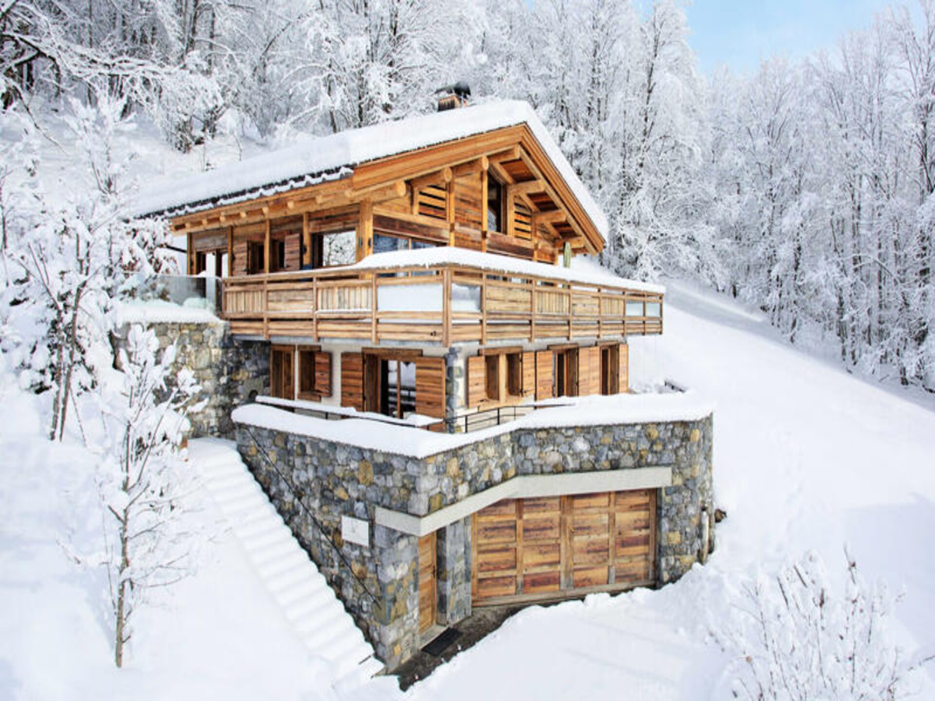 Luxe chalet voor 9 personen met panoramisch uitzicht en privéspa in La Clusaz - foto 5