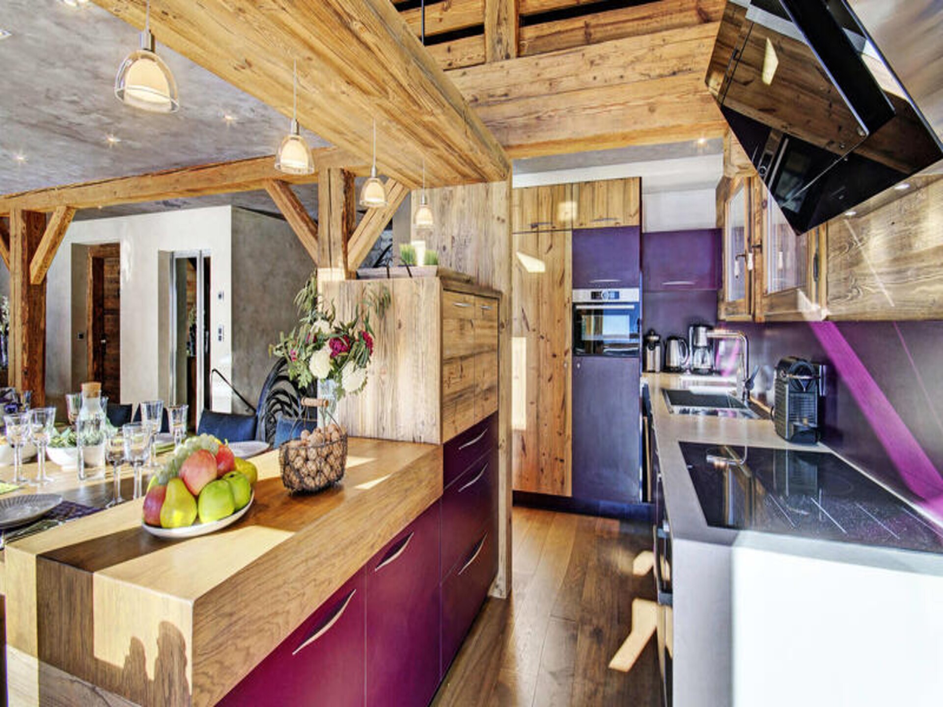 Luxe chalet voor 9 personen met panoramisch uitzicht en privéspa in La Clusaz - foto 12