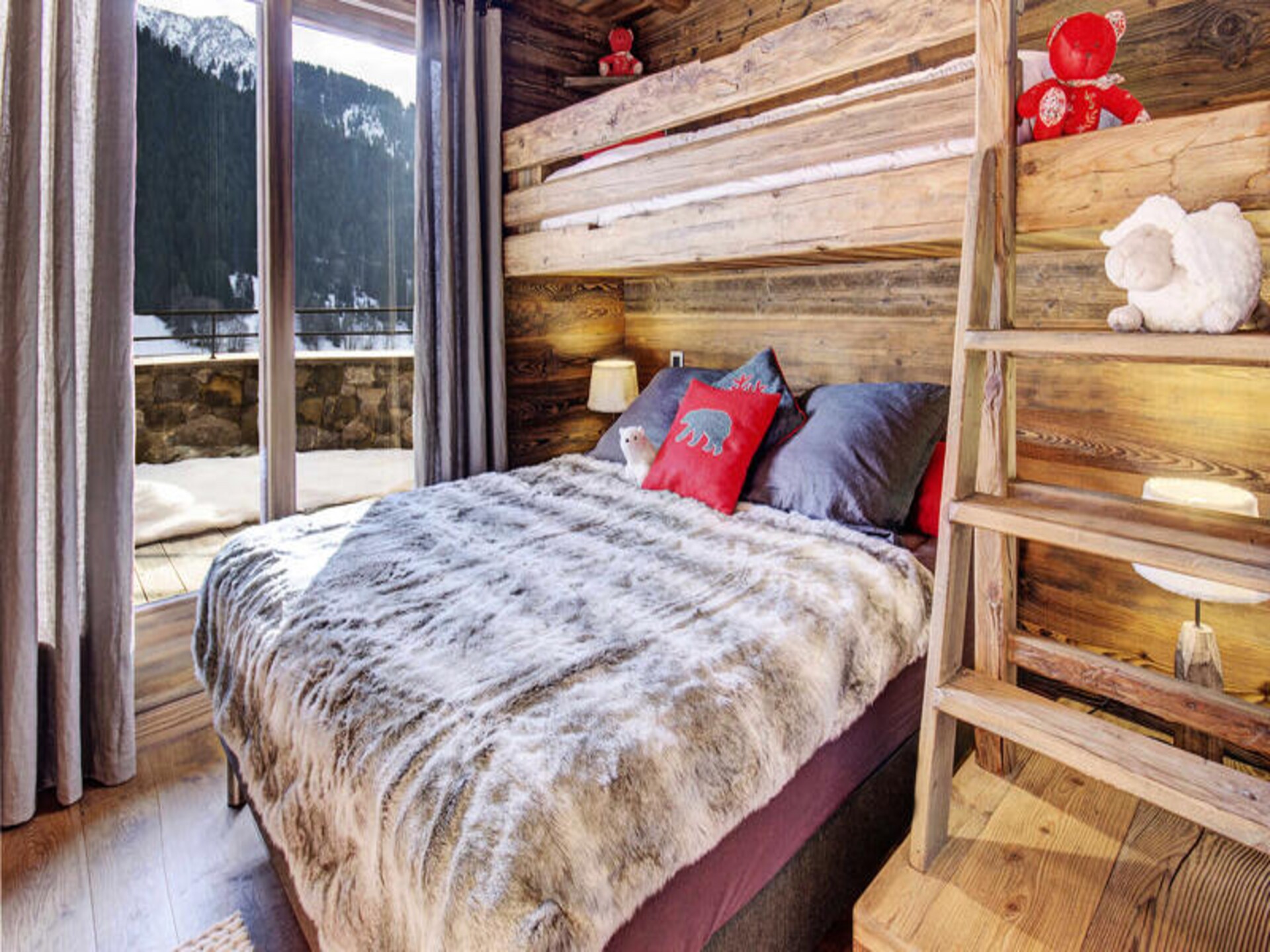 Luxe chalet voor 9 personen met panoramisch uitzicht en privéspa in La Clusaz - foto 13