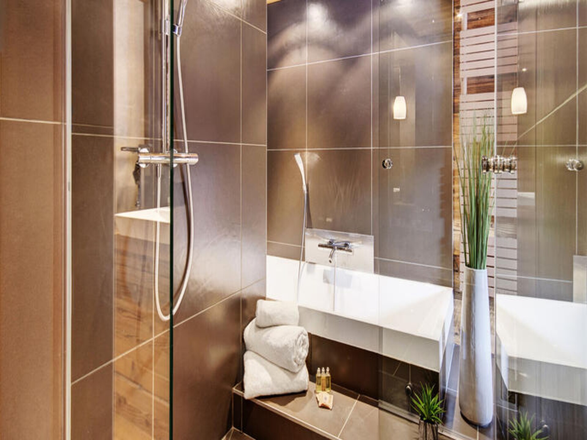 Luxe chalet voor 9 personen met panoramisch uitzicht en privéspa in La Clusaz - foto 15