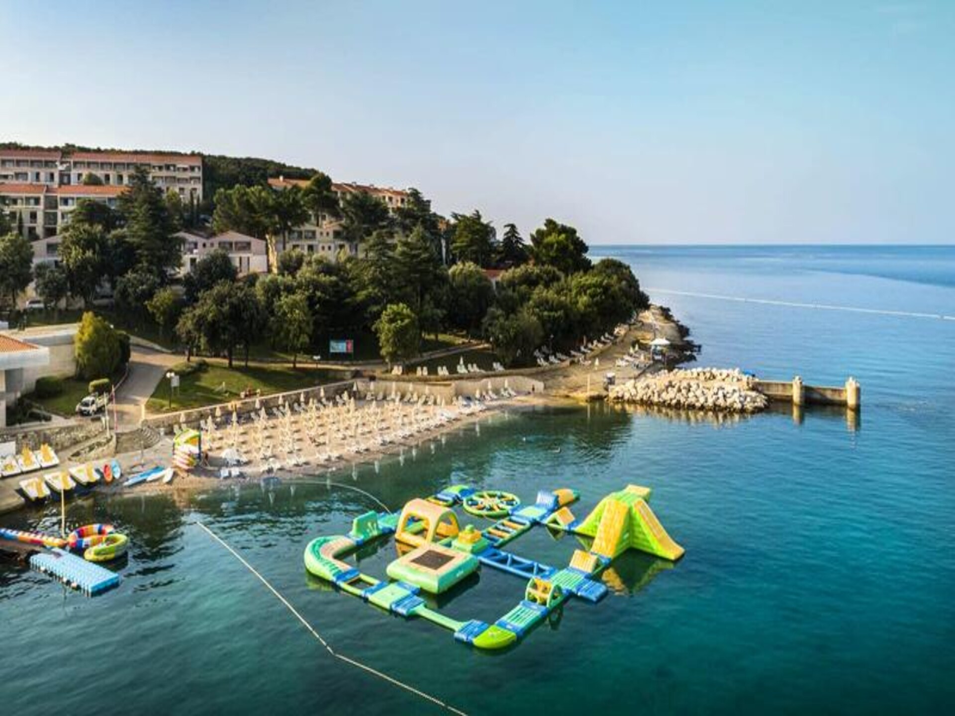 Knus appartement voor 2 op Resort Belvedere**** met uitzicht op de Adriatische archipel - foto 4