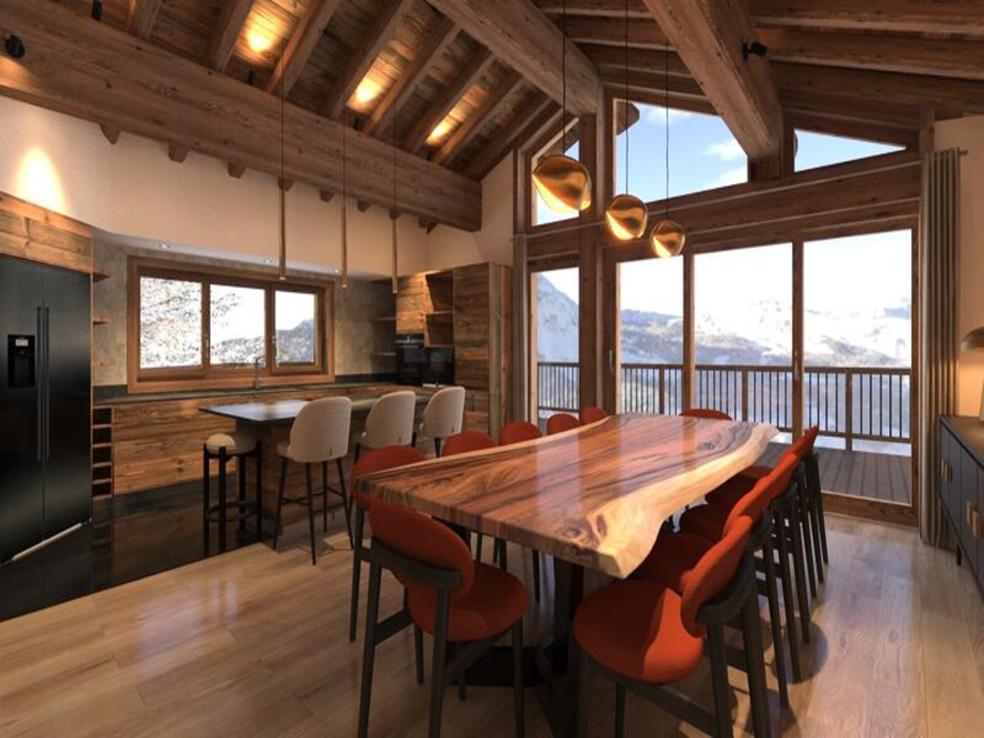 Chalet TaÏga: Luxe 14-persoons chalet in Saint Martin de Belleville - foto 10