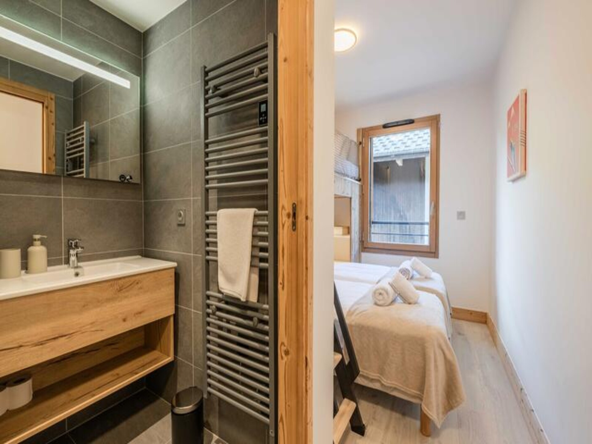 Luxe appartement in centrum Morzine, 100m van de Super-Morzine gondel - foto 9