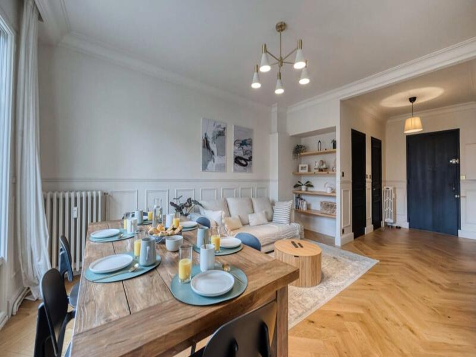 Luxe appartement 92m² met Alpenzicht & parkzicht in centrum Grenoble - foto 2