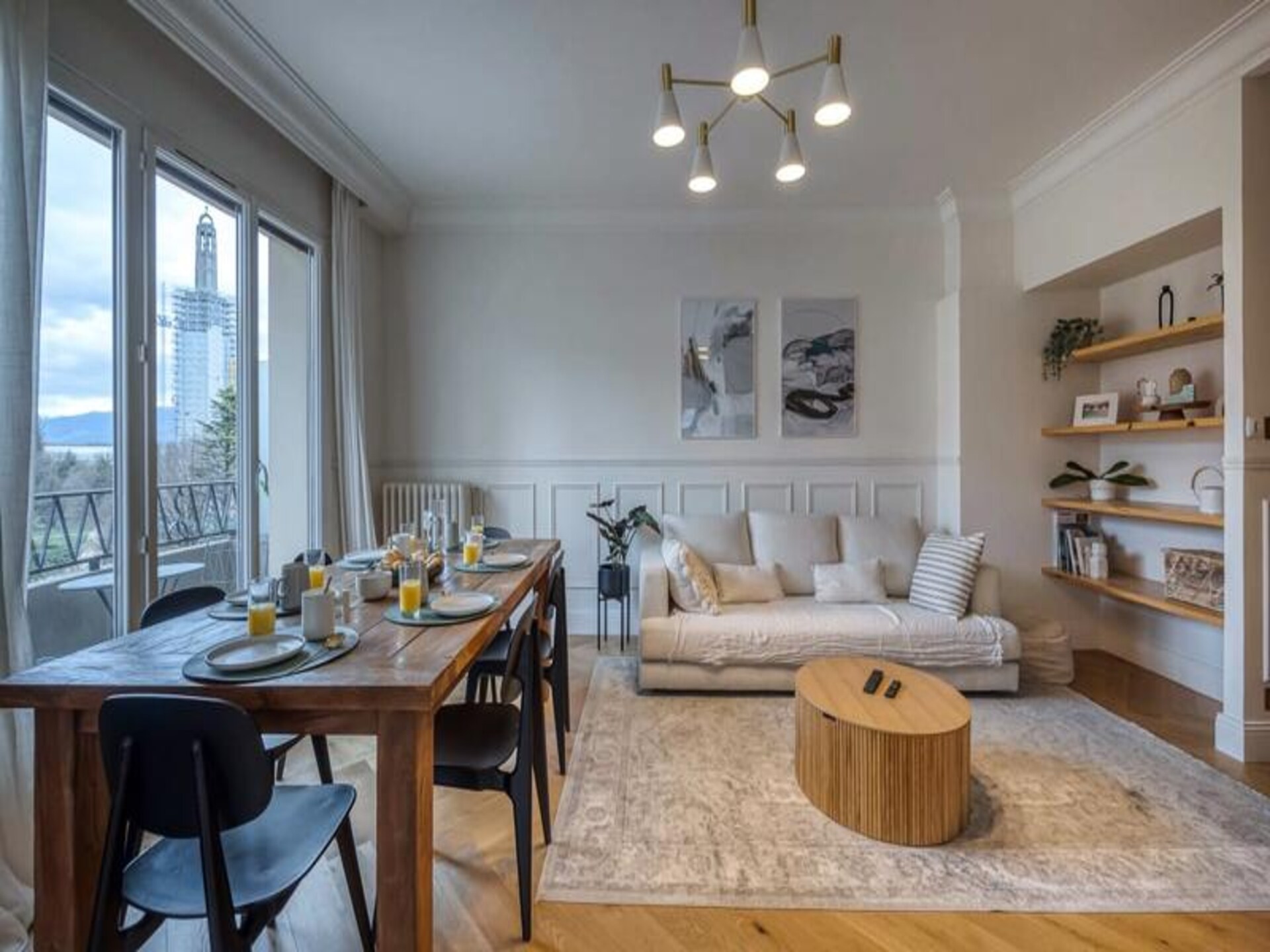 Luxe appartement 92m² met Alpenzicht & parkzicht in centrum Grenoble - foto 3