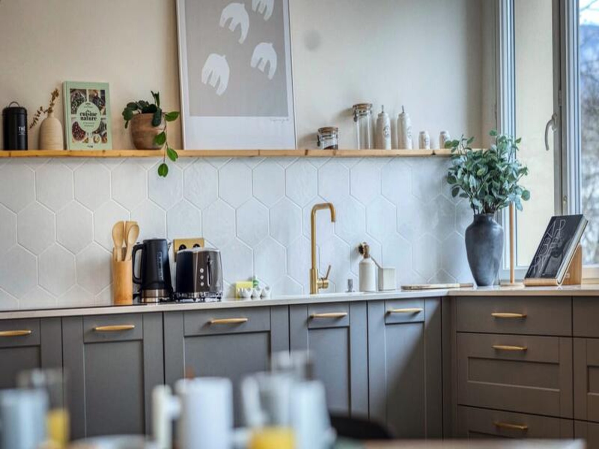 Luxe appartement 92m² met Alpenzicht & parkzicht in centrum Grenoble - foto 9