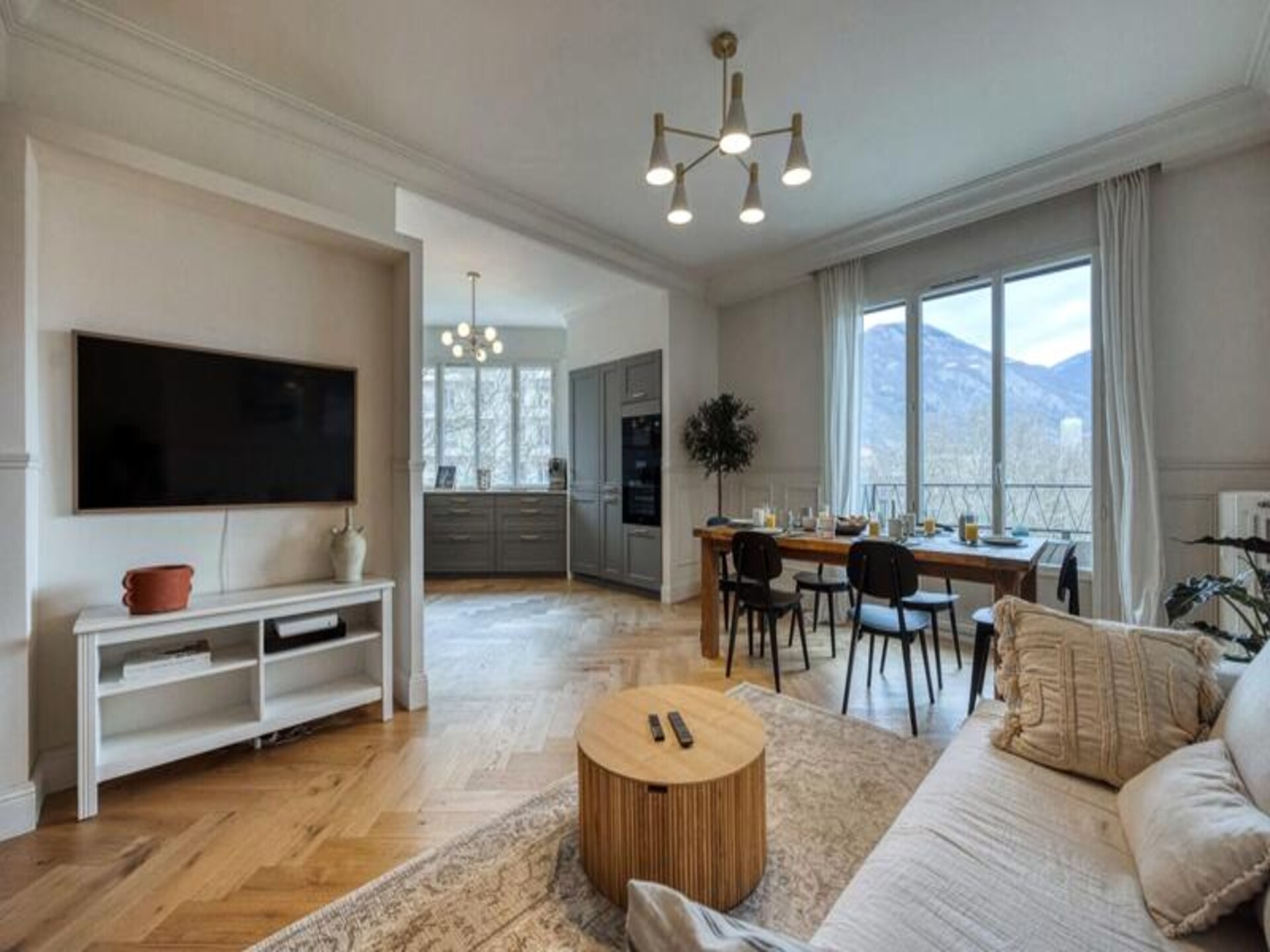 Luxe appartement 92m² met Alpenzicht & parkzicht in centrum Grenoble - foto 13