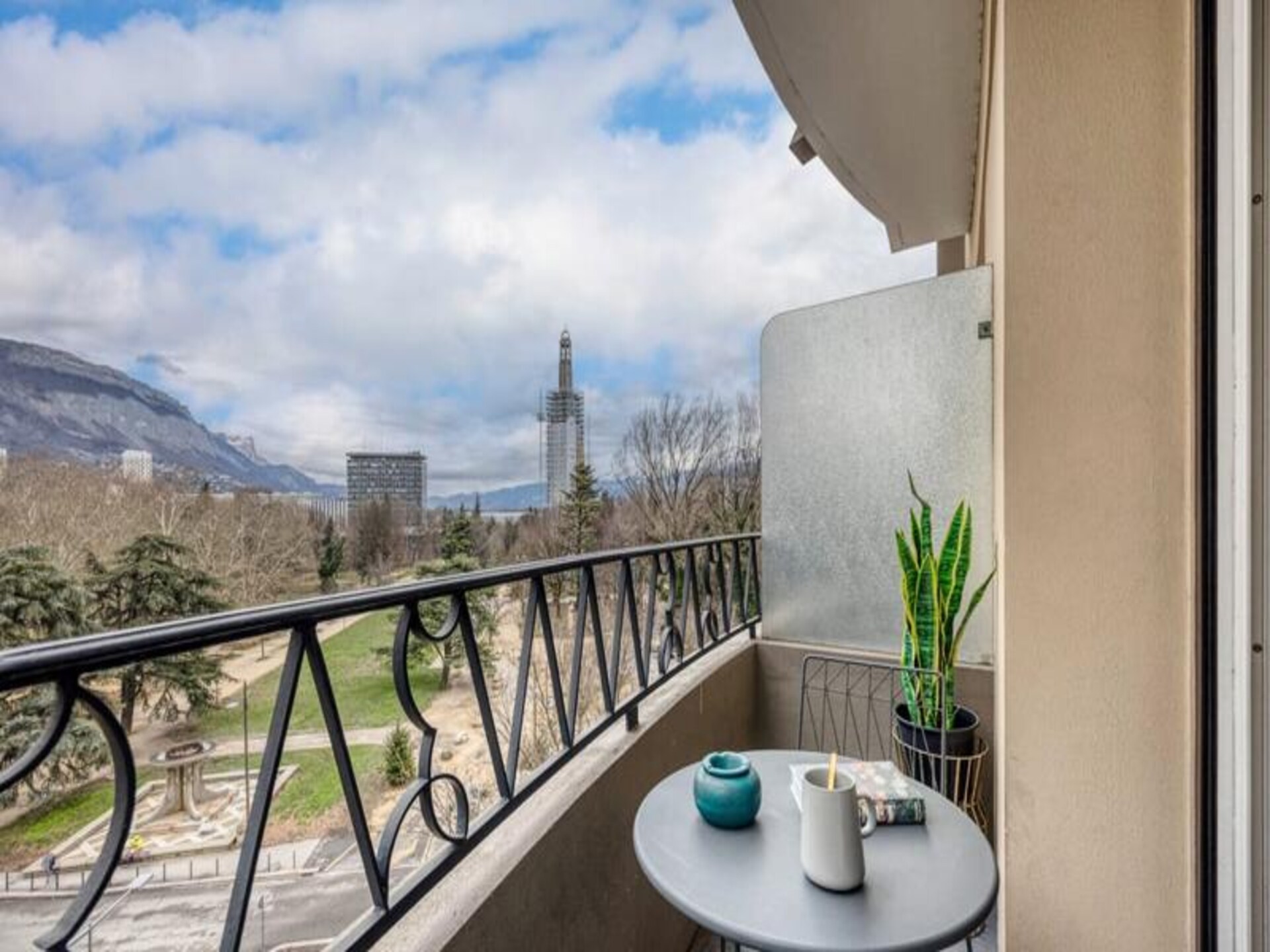 Luxe appartement 92m² met Alpenzicht & parkzicht in centrum Grenoble - foto 24